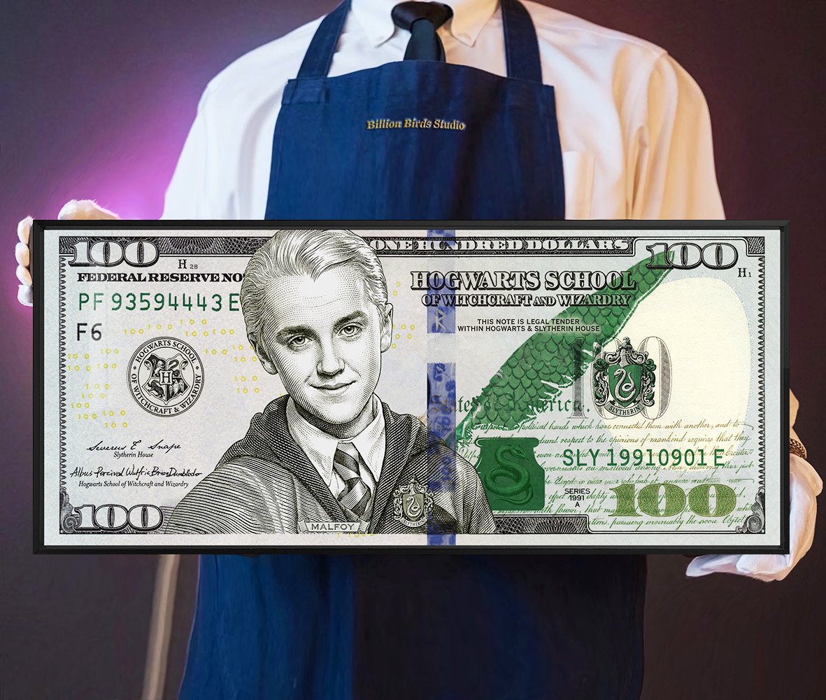 【週邊】千鳥社－《馬爾福美元》裝飾畫