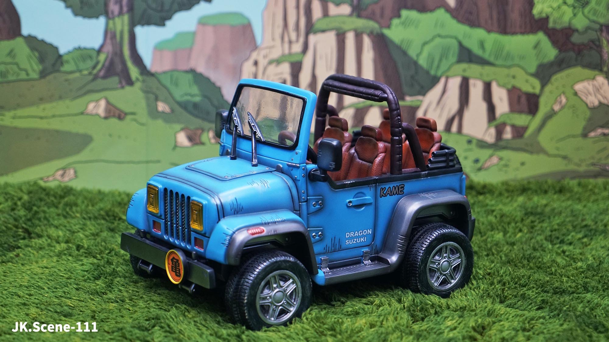 【七龍珠】JacksDo-DB扉頁載具 藍色吉普車（海外現貨）