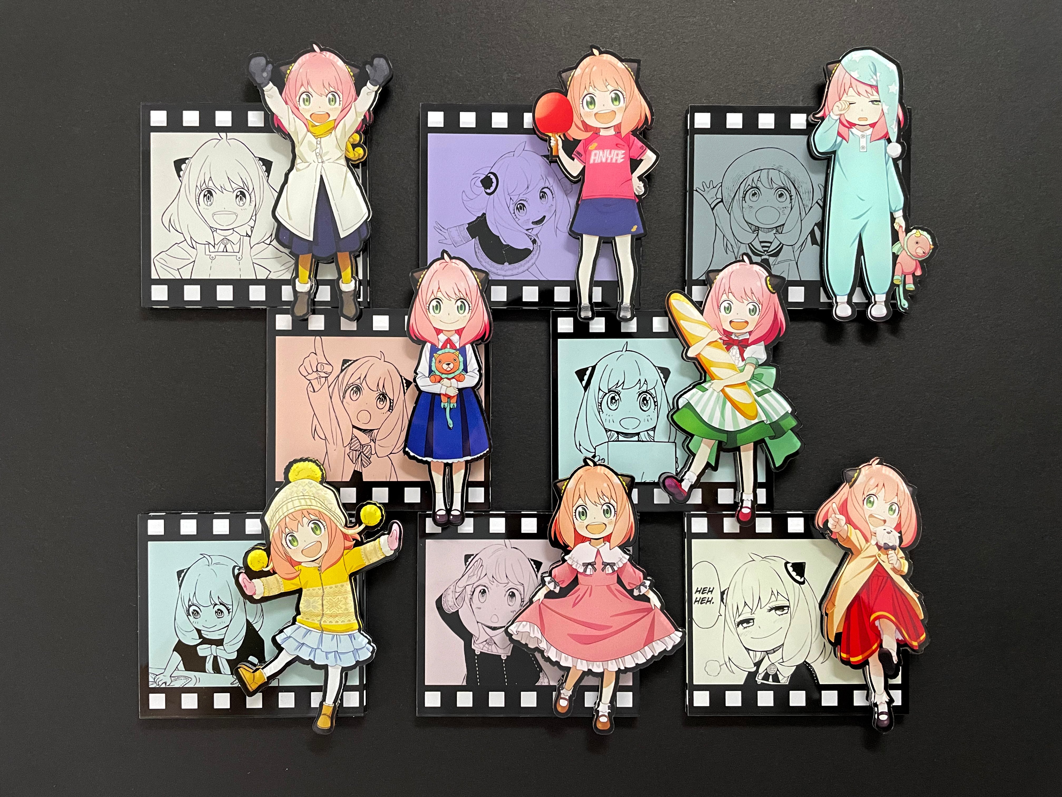 【週邊】萌萌匠-間諜過家家阿尼亞組合冰箱貼