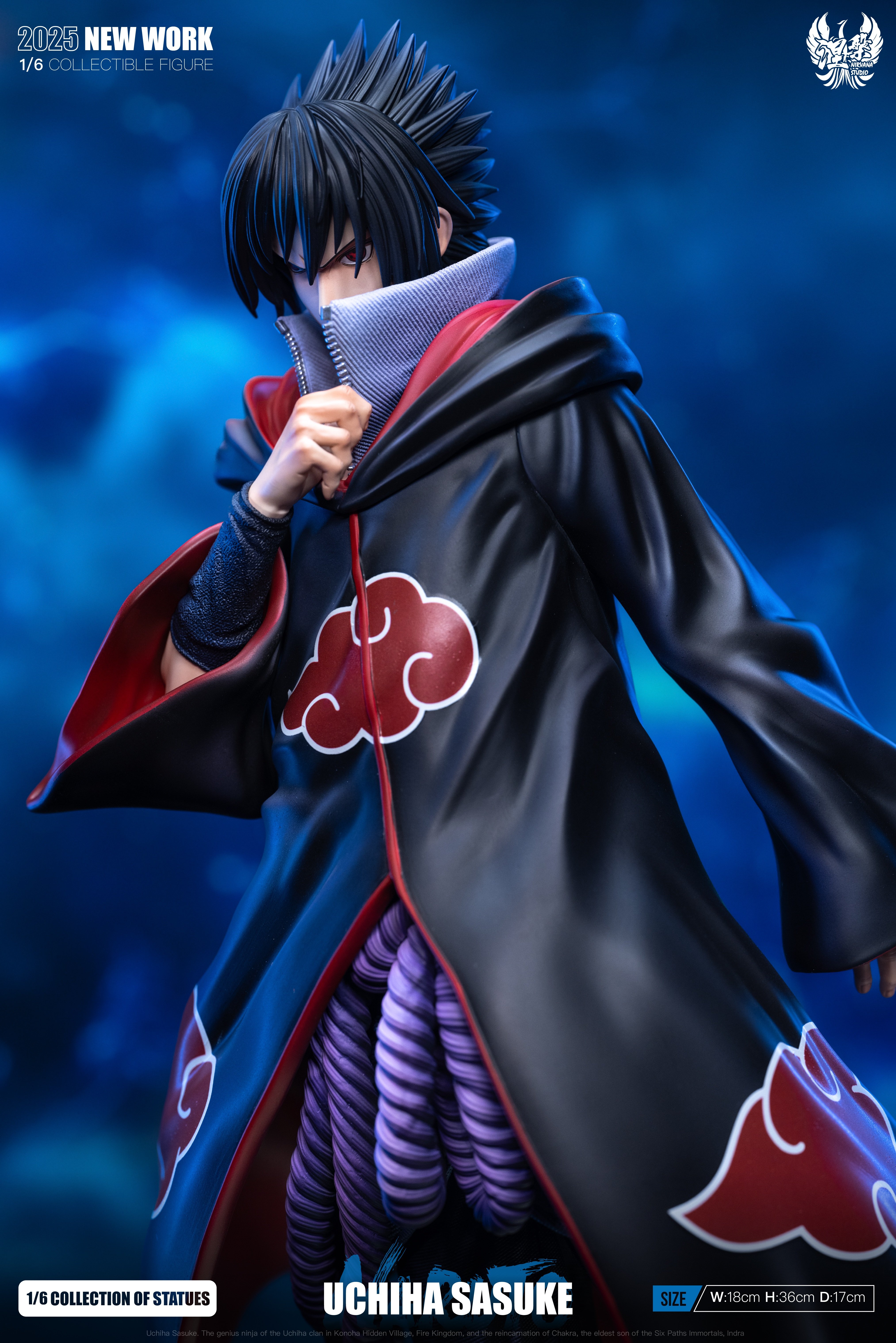 【火影忍者】NIRVANA STUDIO 涅槃工作室-佐助的一生系列 第三款 鷹小隊佐助