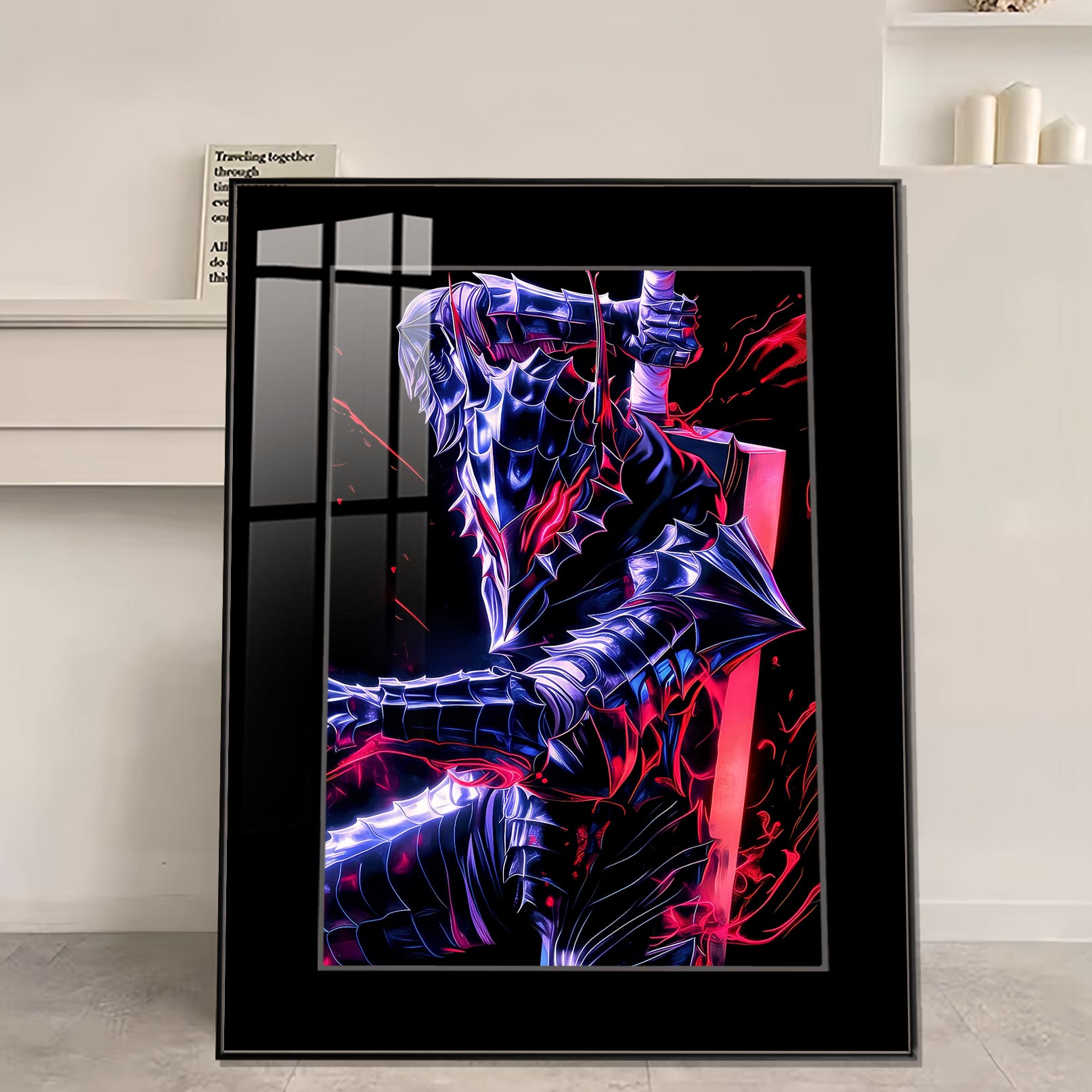 【週邊】橘子工作室－狂戰士鎧甲 格斯拔劍 裝飾畫