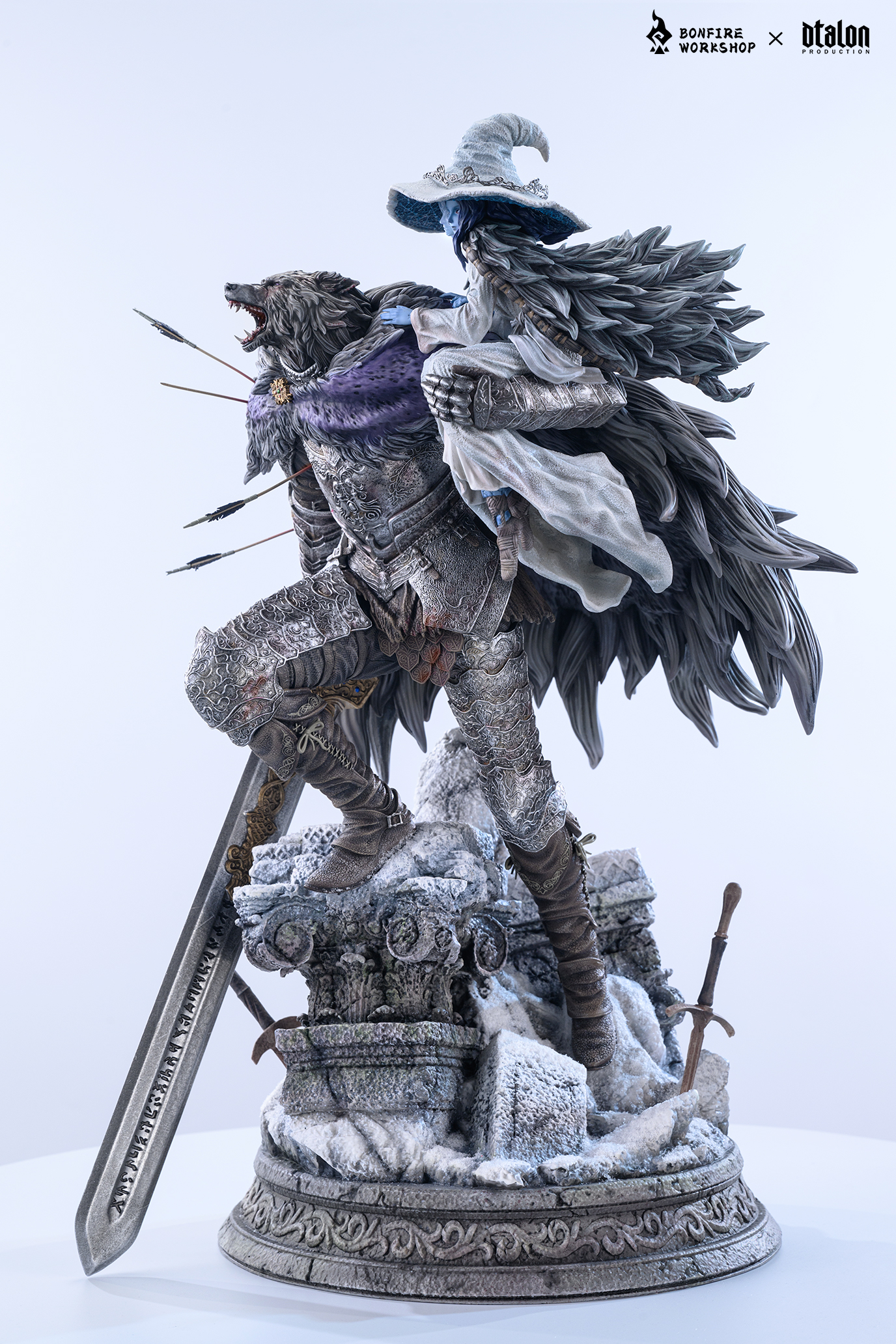 【艾爾登法環】篝火Bonfire x Dtalon-狼與月之公主 Wolf and Lunar Princess