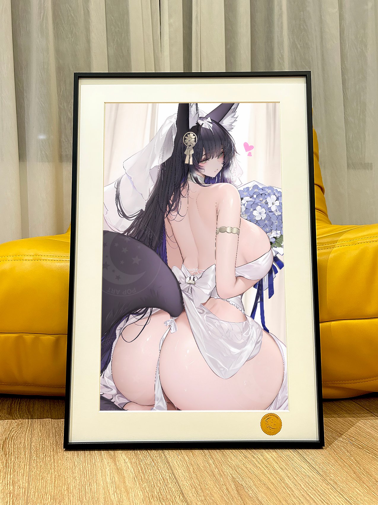 【週邊】星空工作室－碧藍航線 鮮花武藏 裝飾畫