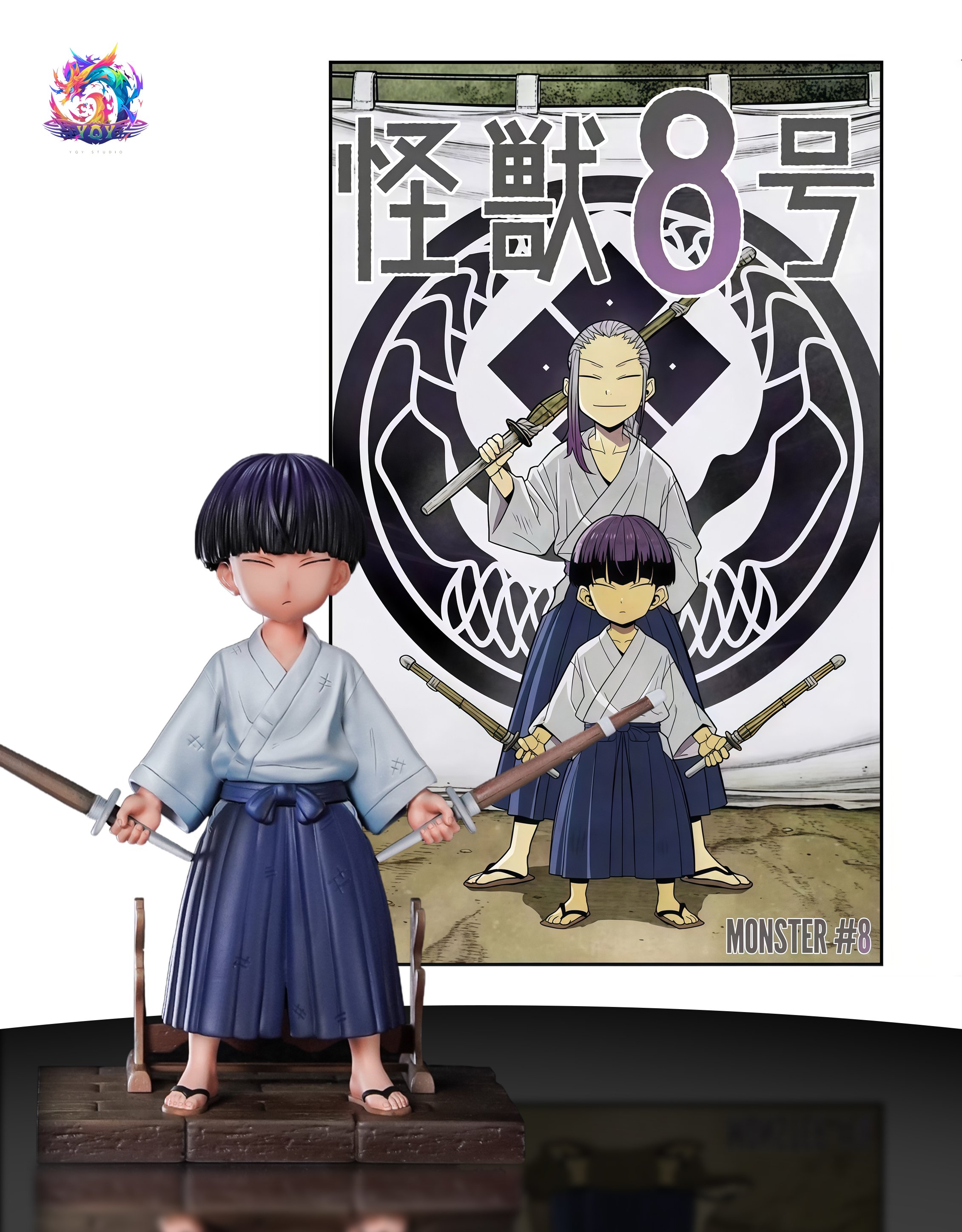 【怪獸8號】YQY-Studio-紫毛小天使 童年保科