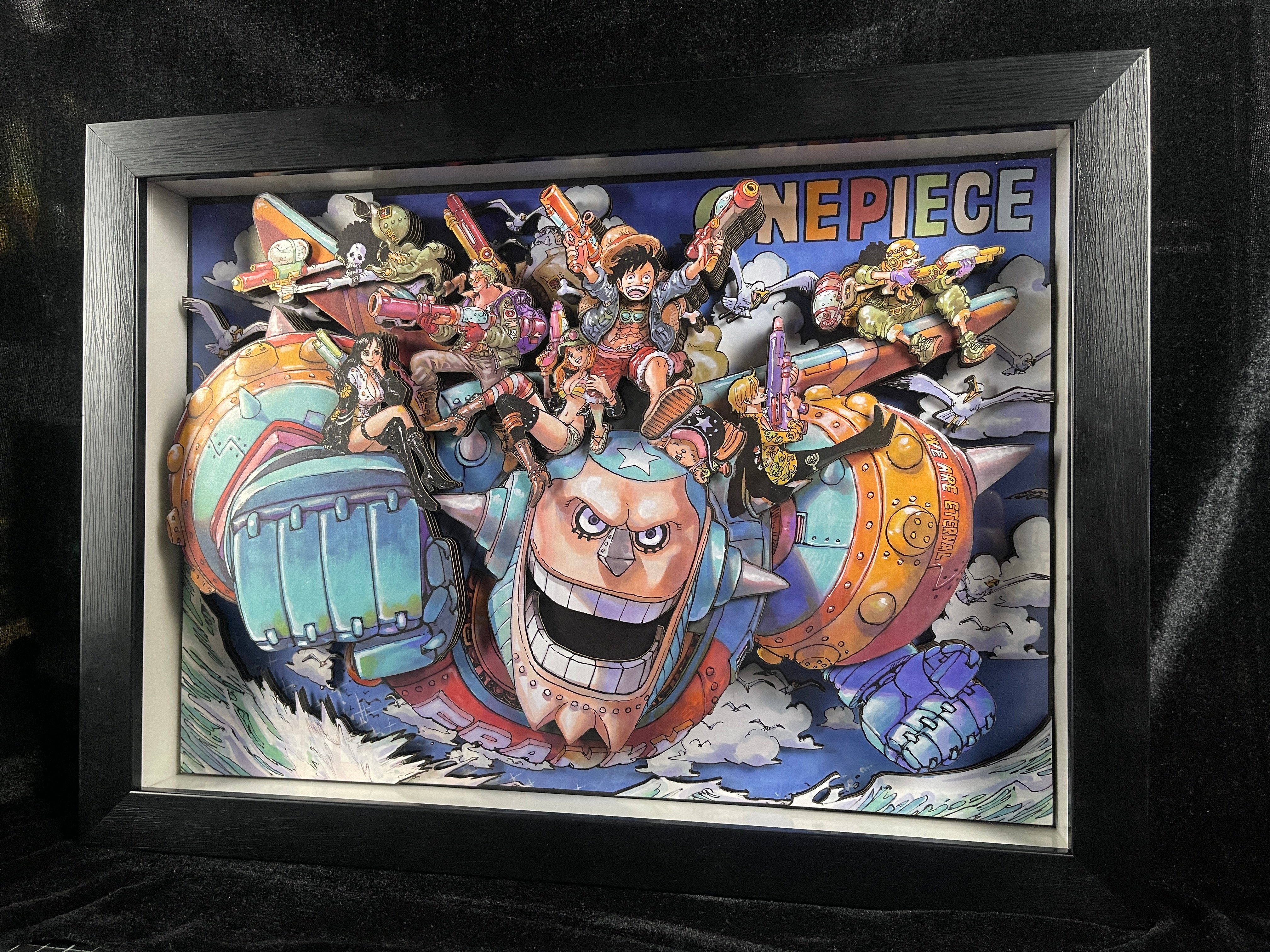 【週邊】KK工作室-ONEPIECE We Are Eternal 立體裝飾畫