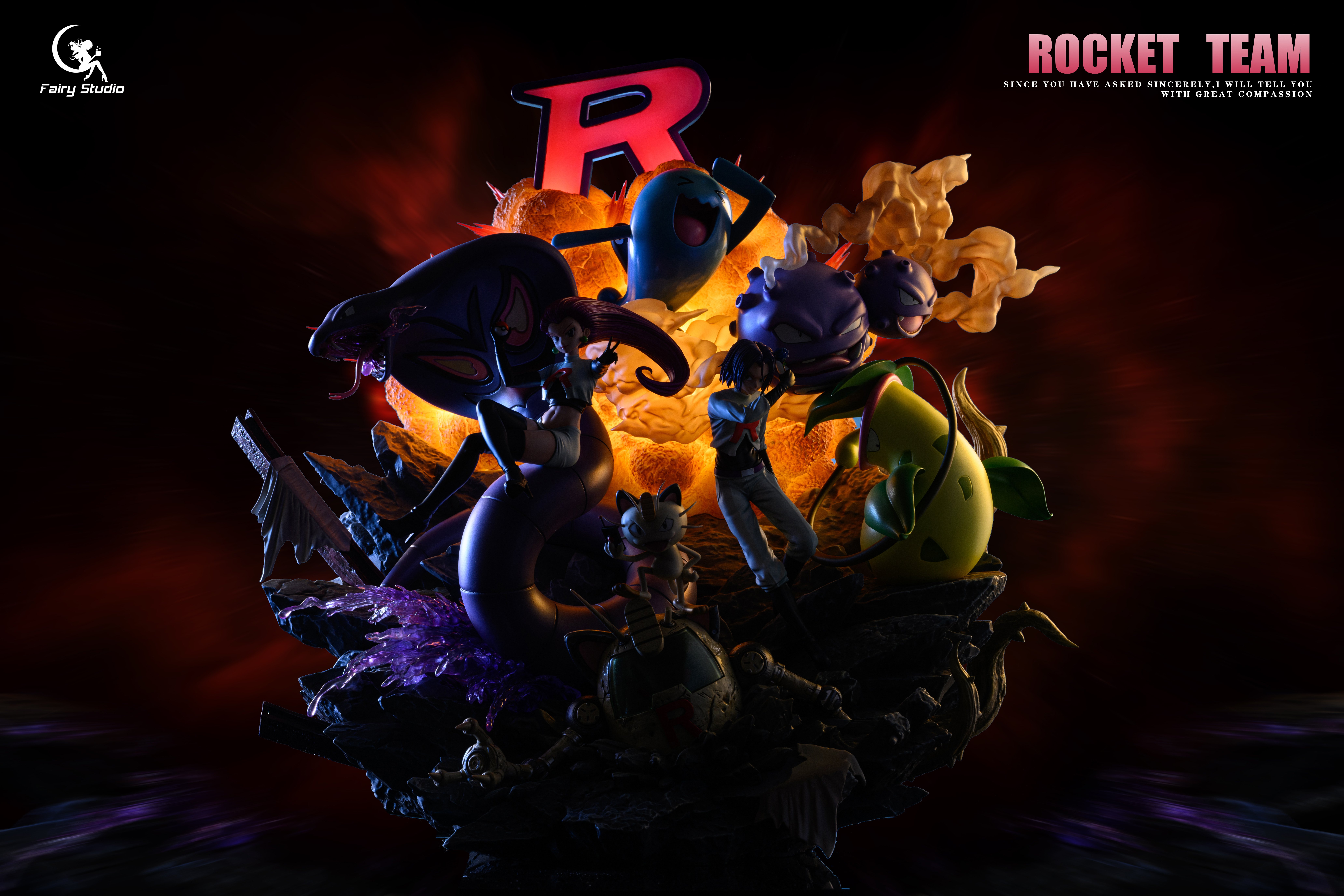 【寶可夢】Fairy 精靈屋-週年 火箭隊