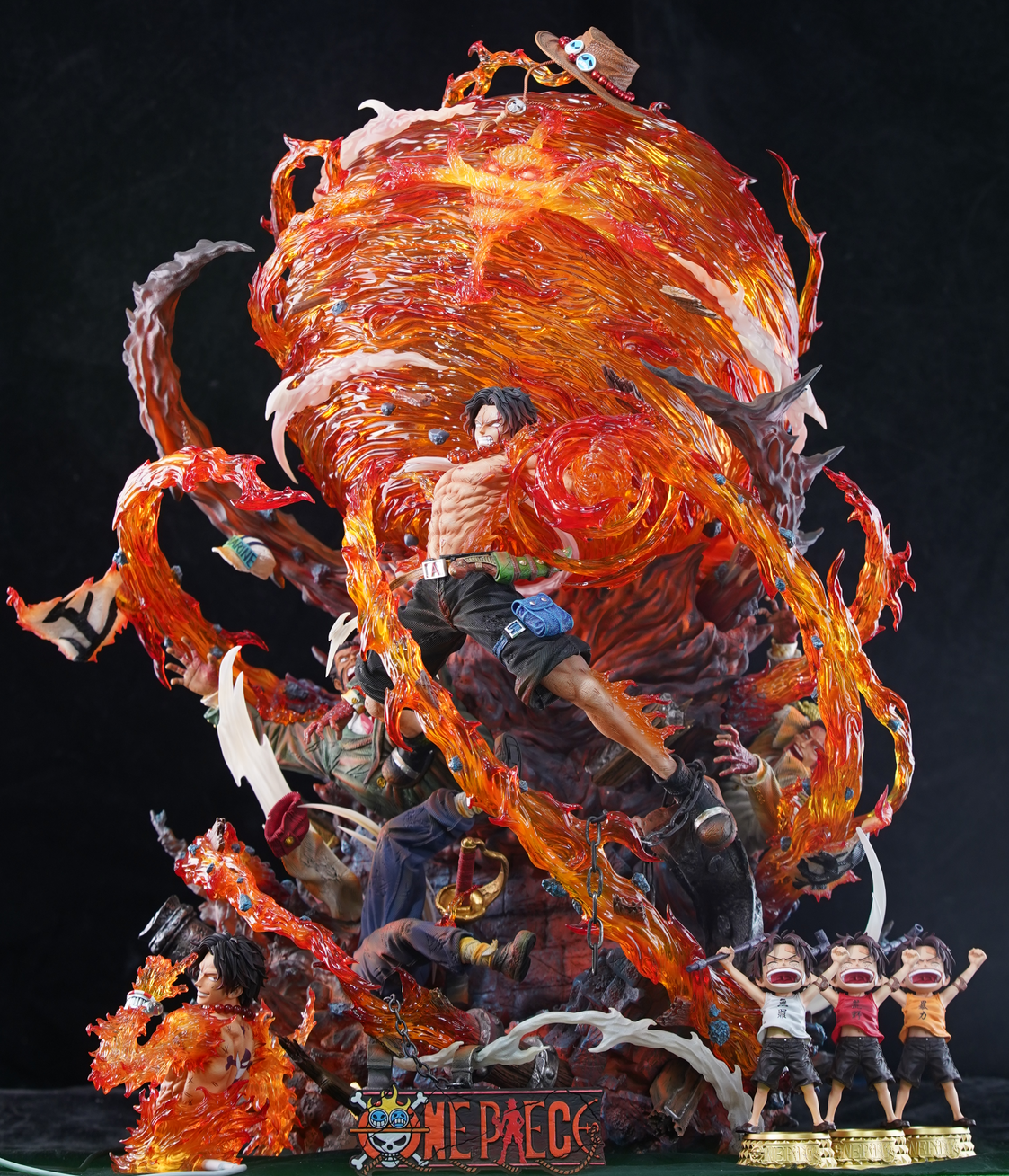 【海賊王】漫奇工作室-艾斯胸像