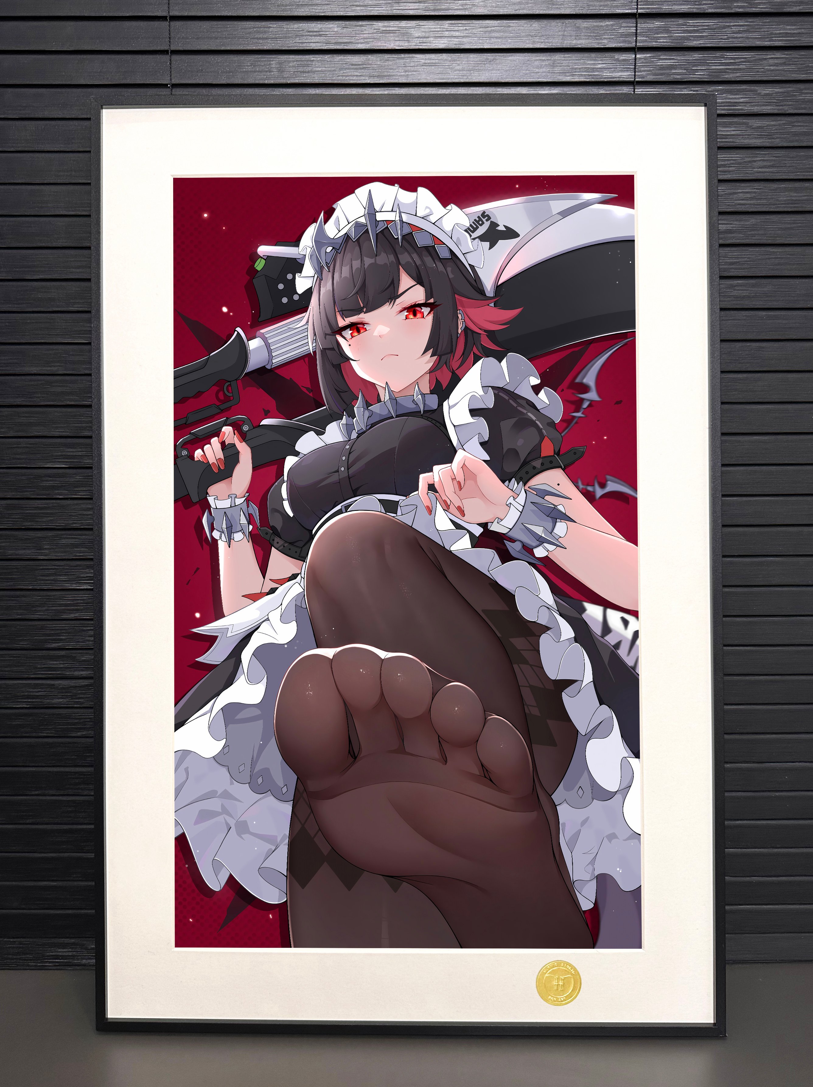 【週邊】H2工作室-鯊魚妹 艾蓮喬絕區零Ellen Joe裝飾畫