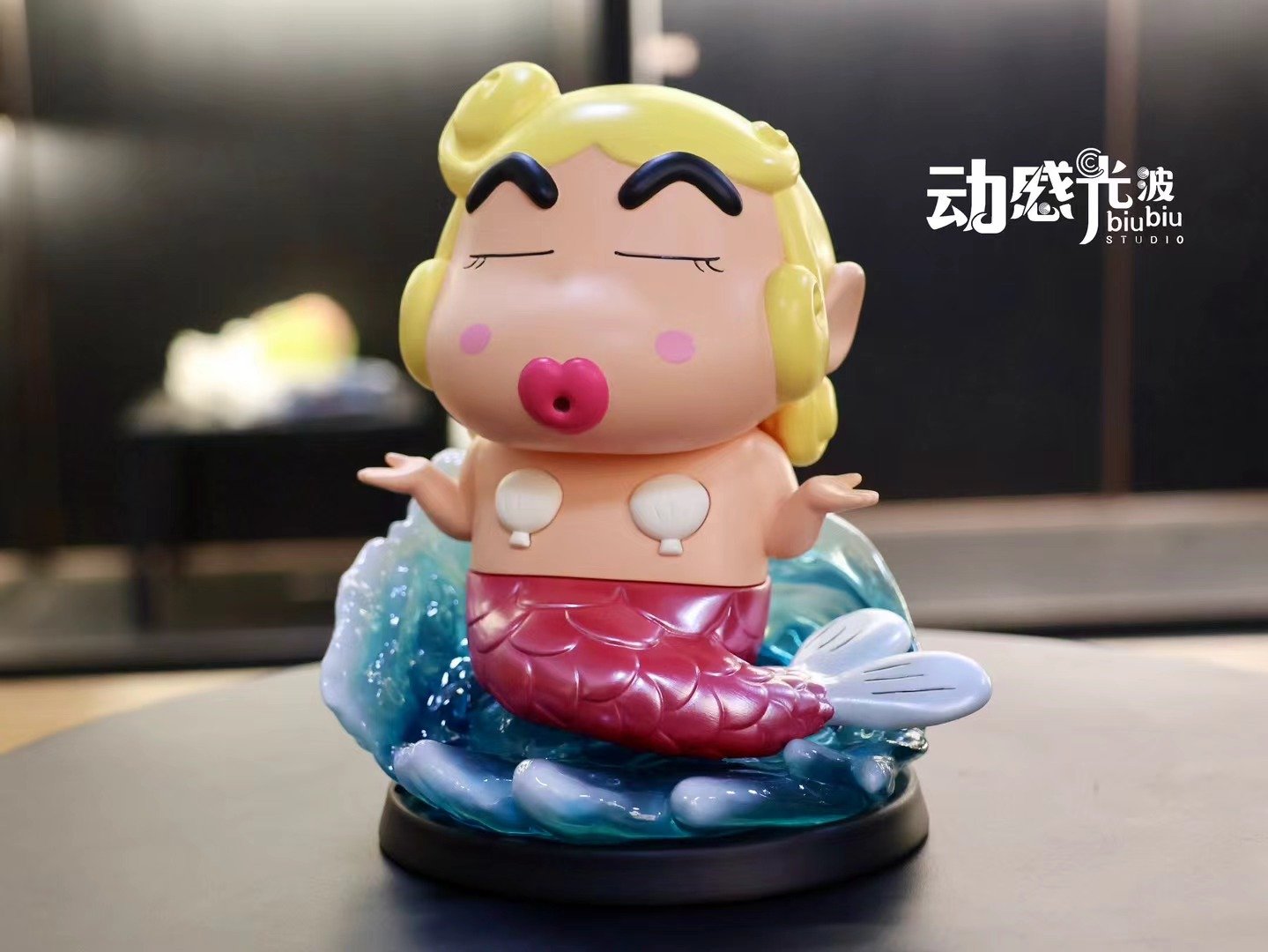 【蠟筆小新】動感光波-美人魚小新2.0