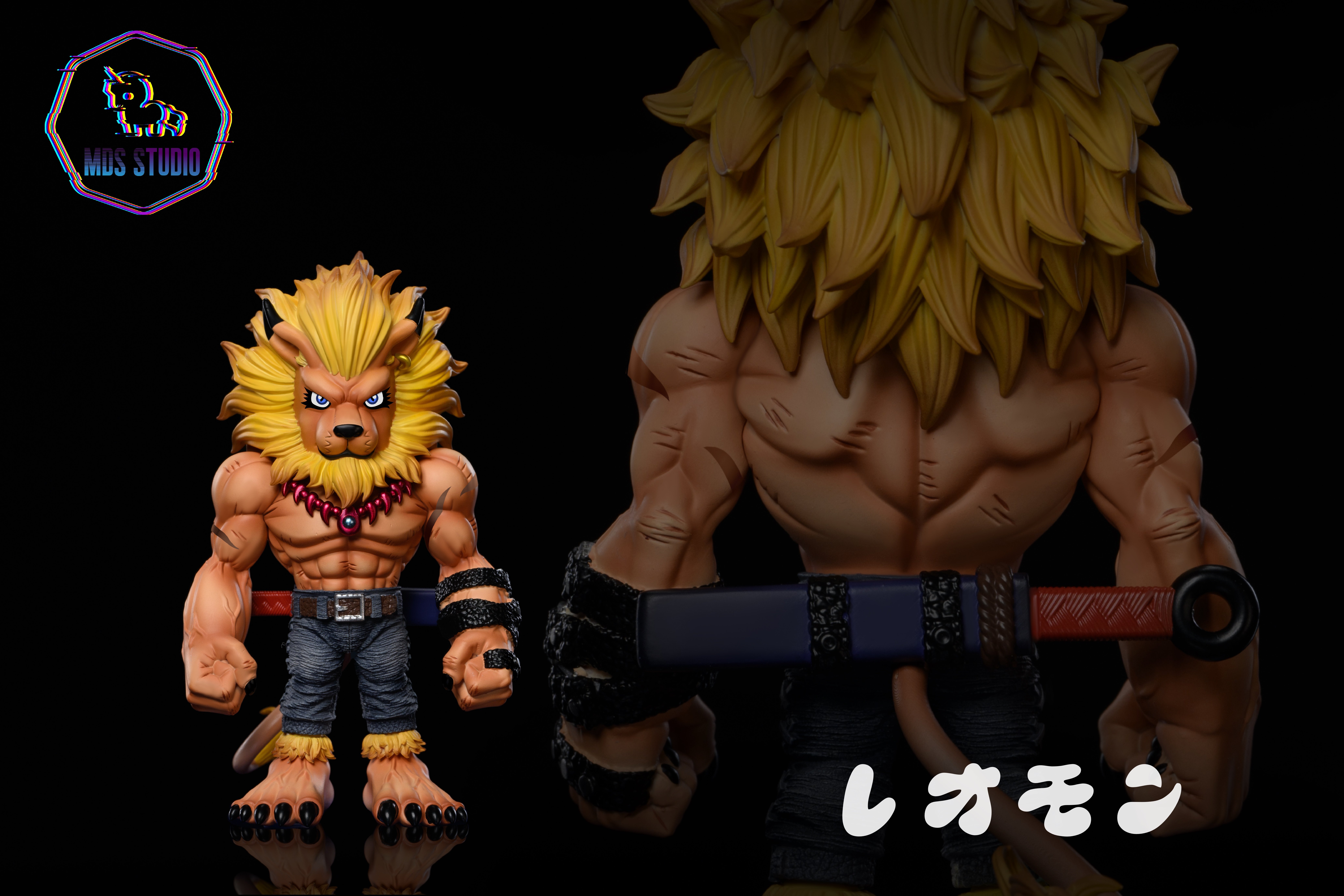【數碼寶貝】MDS Studio-數碼寶貝系列 獅子獸&奧加獸