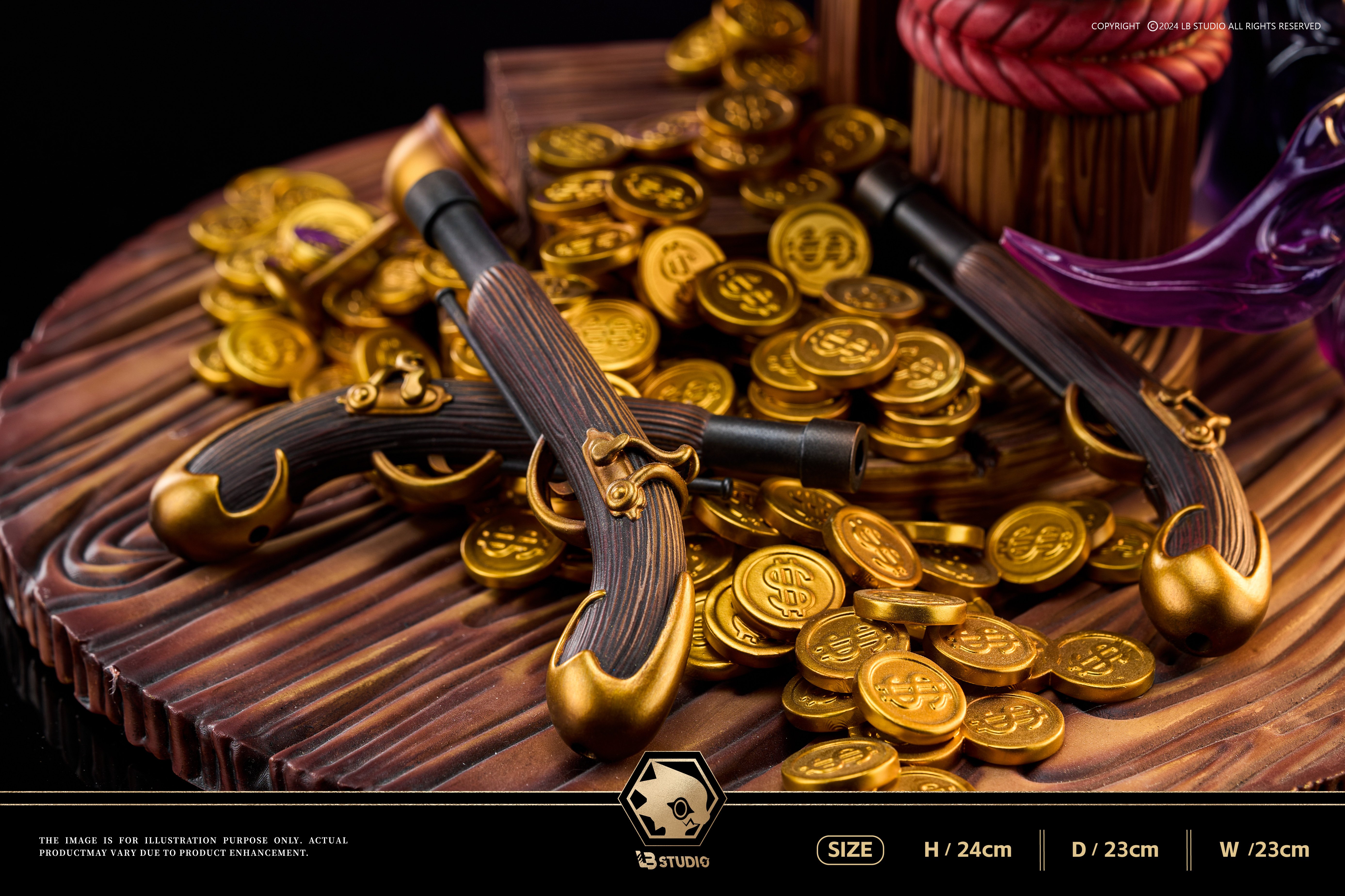 【海賊王】LB-Studios-桌擺果實系列NO.2-暗暗果實