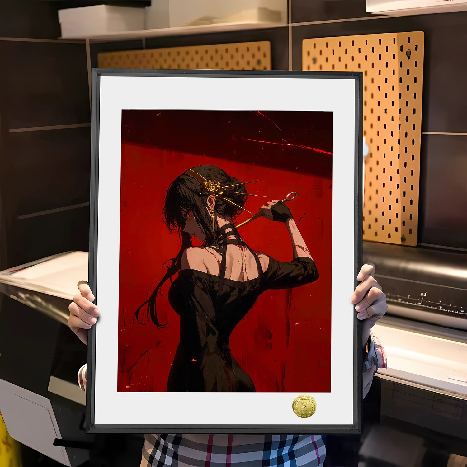 【週邊】皇呱工作室－迷人約爾小姐 裝飾畫