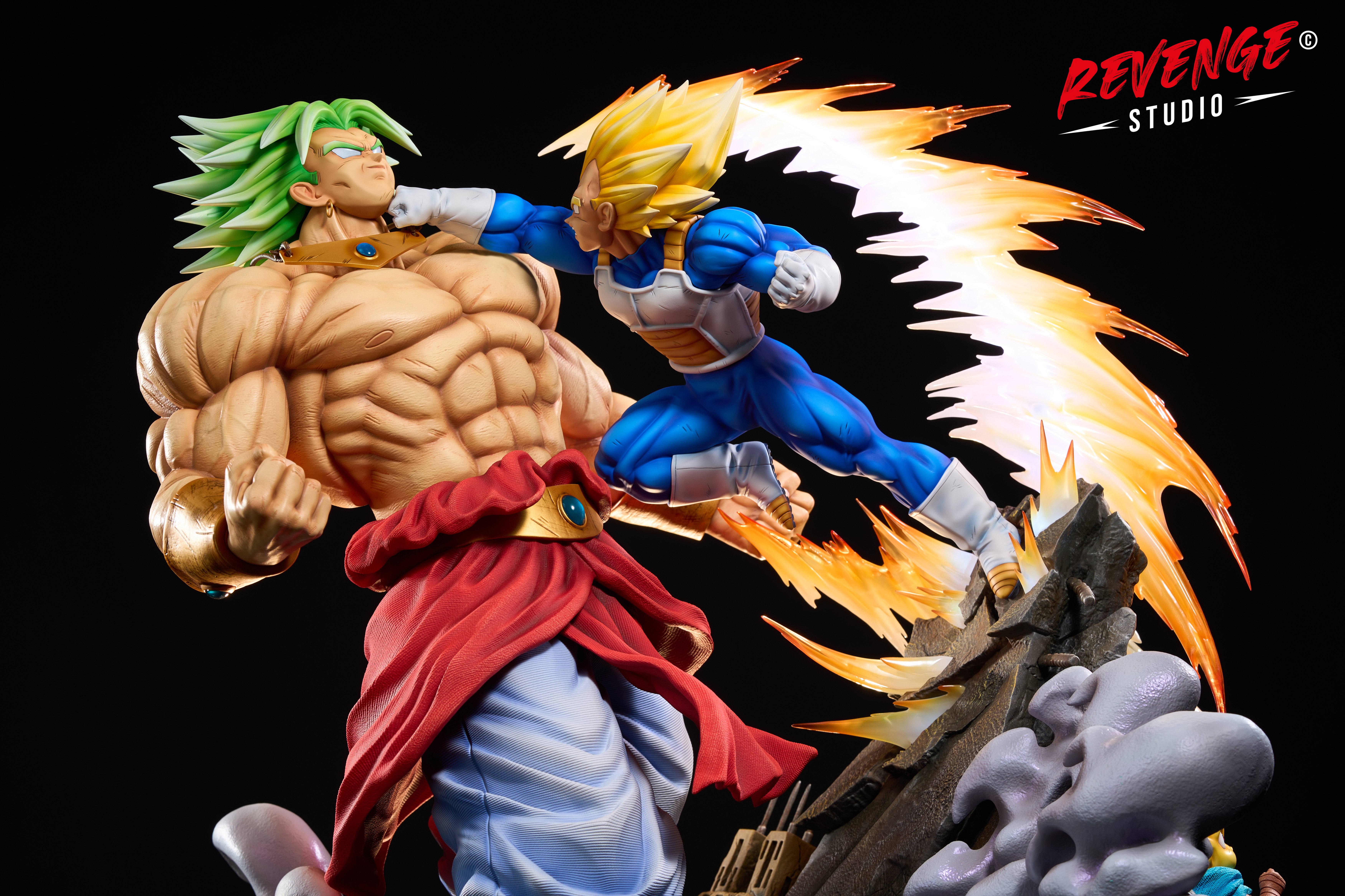 【七龍珠】revenge studio-布羅利vs貝吉塔