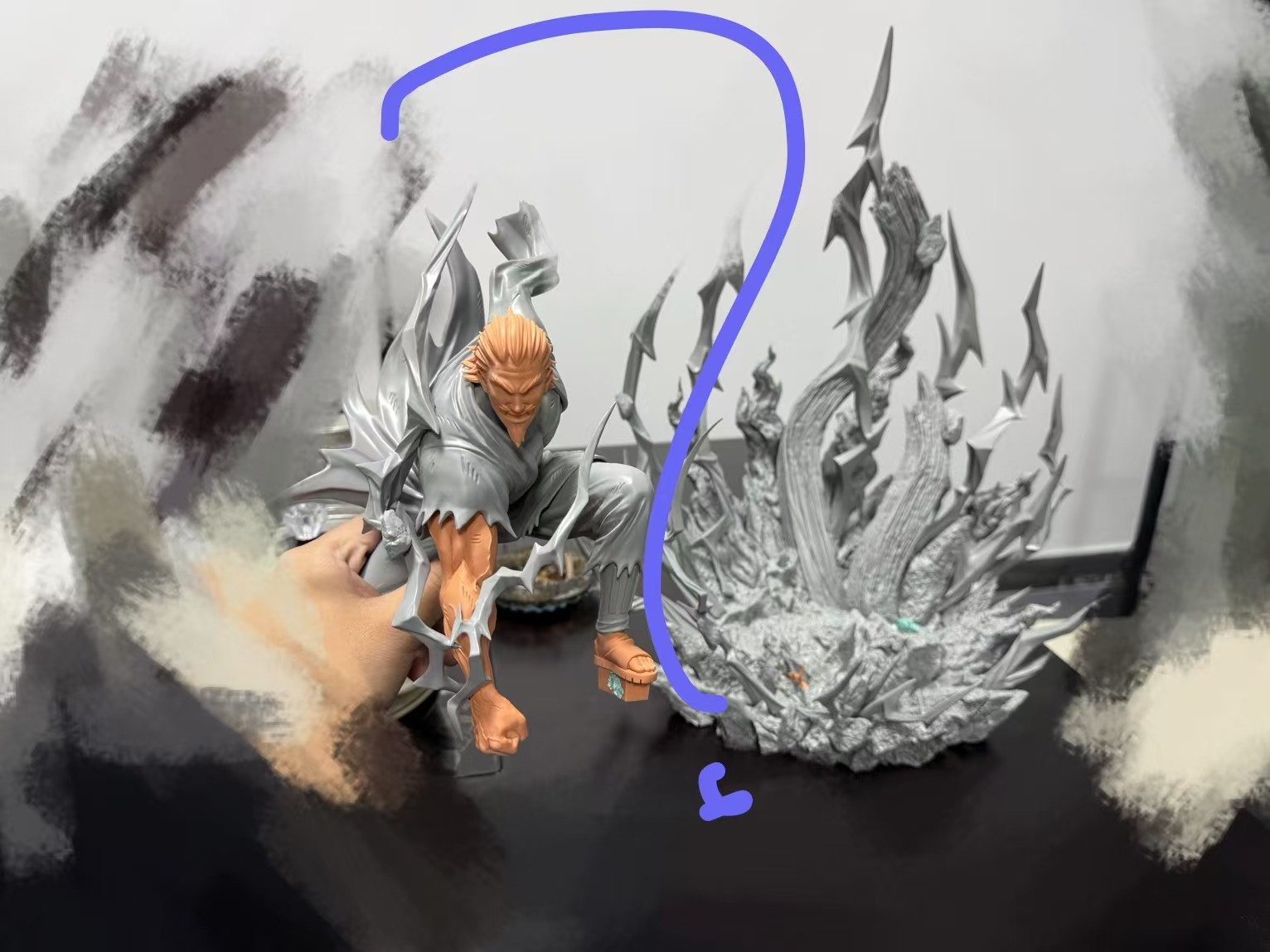 【火影忍者】木葉 studio-火影名場面 忍界大戰結束 第六彈 宇智波·斑 vs 五影系列 雷影·艾