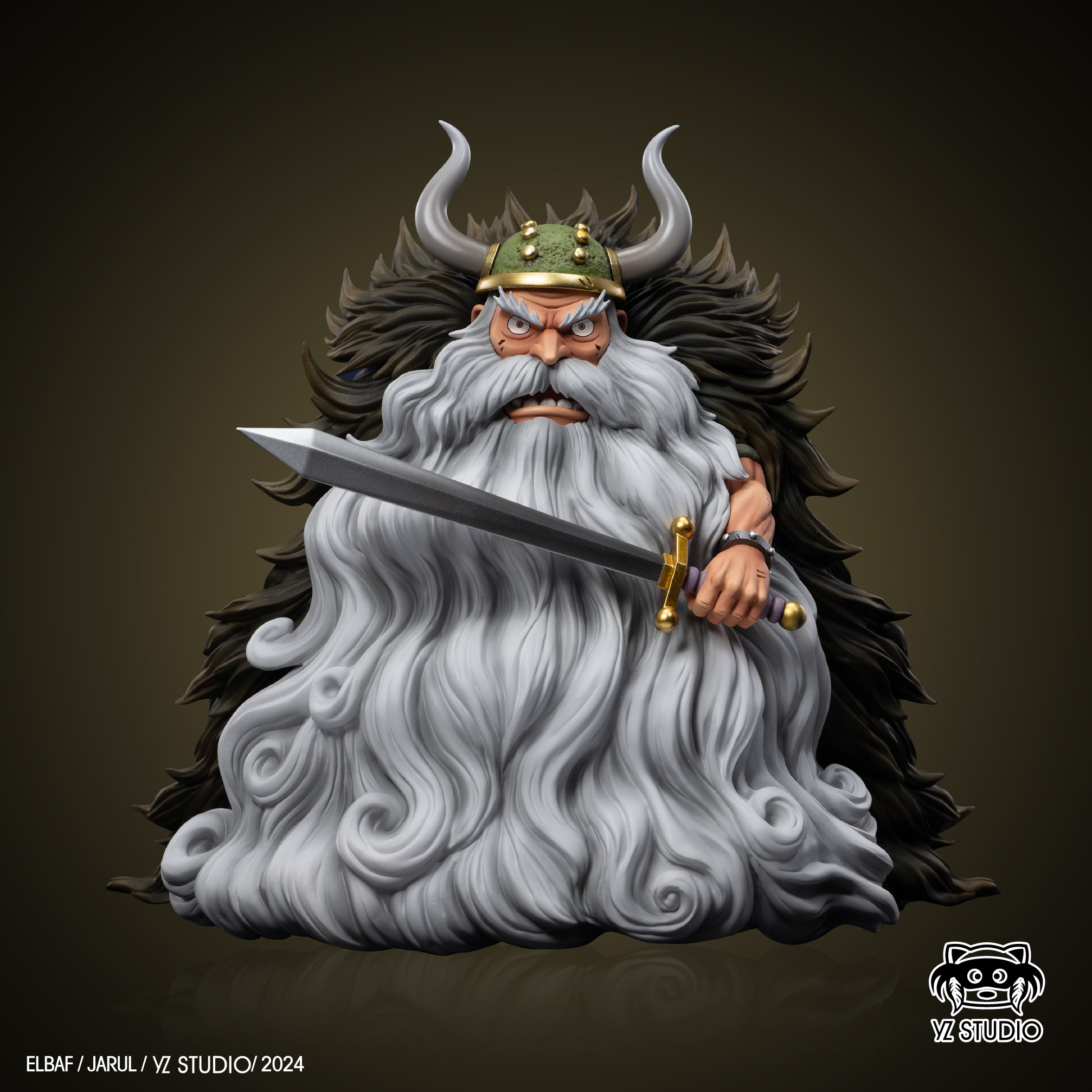 【海賊王】YZ工作室-巨兵海賊團 第十一彈 山鬍子 約魯魯