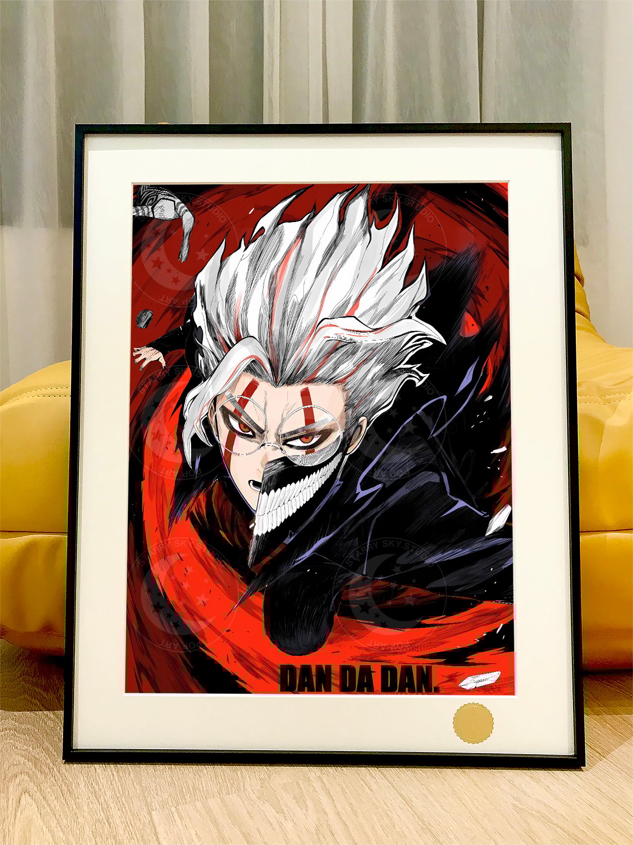 【週邊】星空工作室-高倉健 當噠當DAN DA DAN膽大黨綾瀨桃Takakura Ken動漫二次元裝飾畫