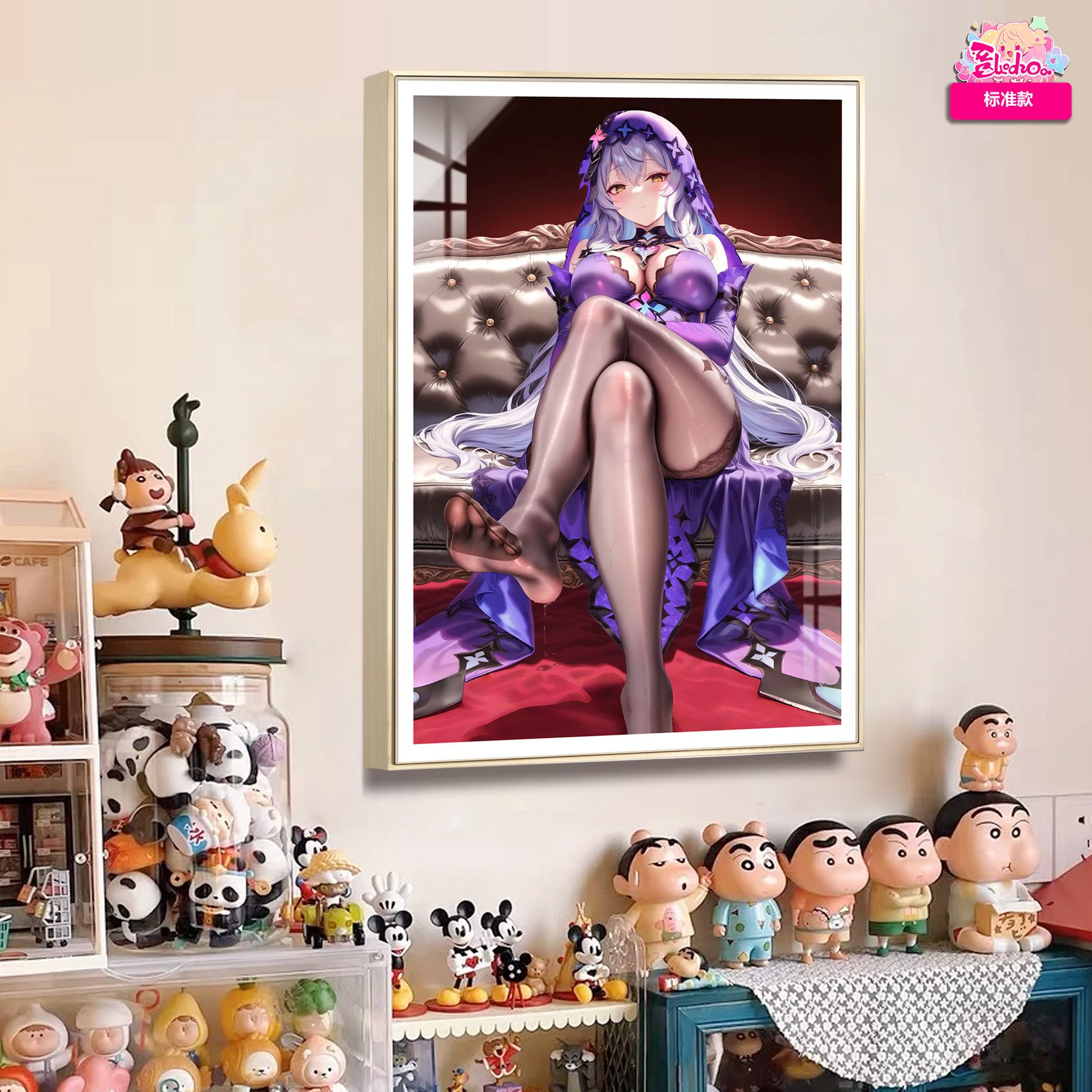 【週邊】阿喵畫社-坐姿 黑天鵝