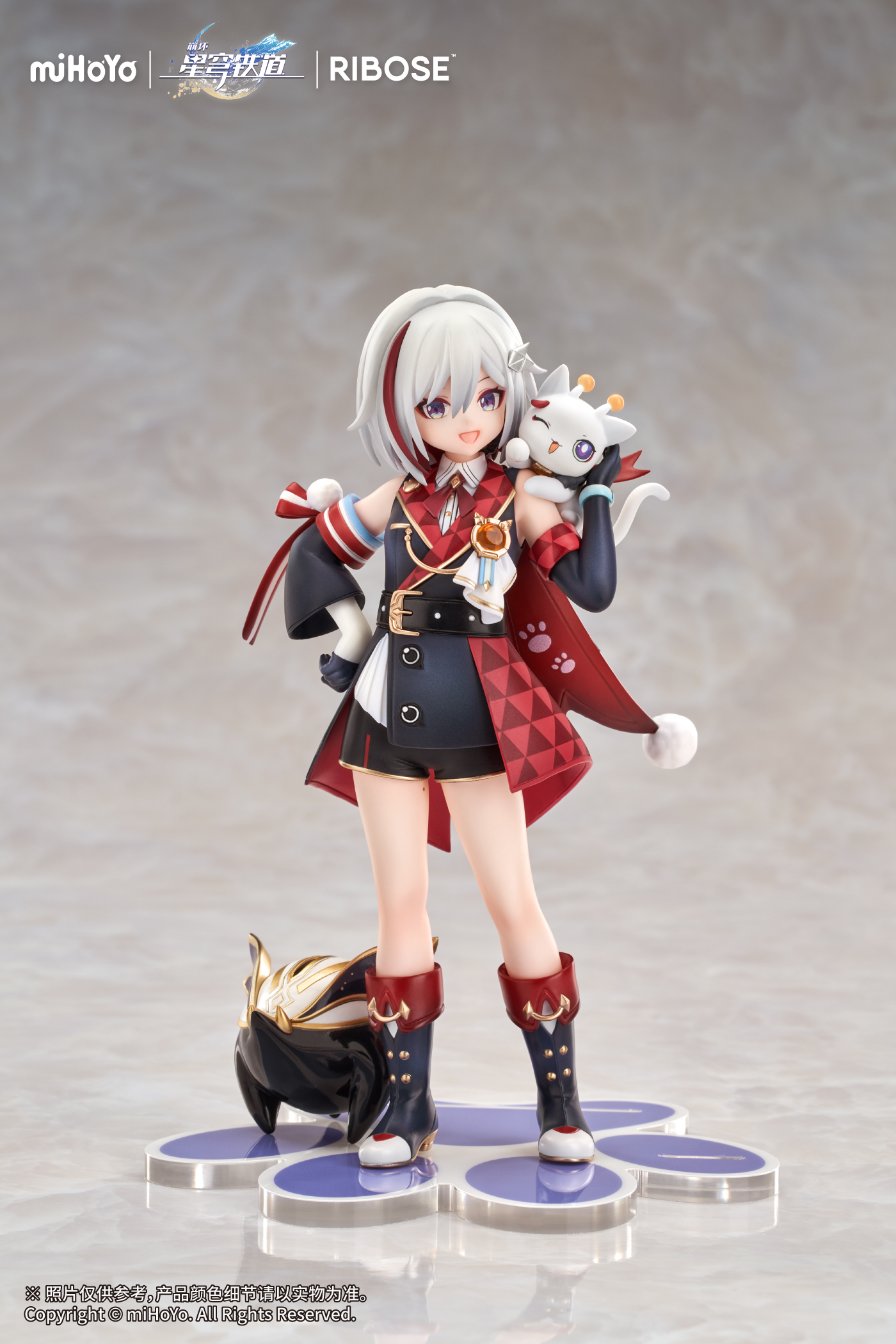 【正版授權】RIBOSE－崩壞：星穹鐵道 RISE UP+系列 小不點貓貓 托帕＆帳帳 Ver.