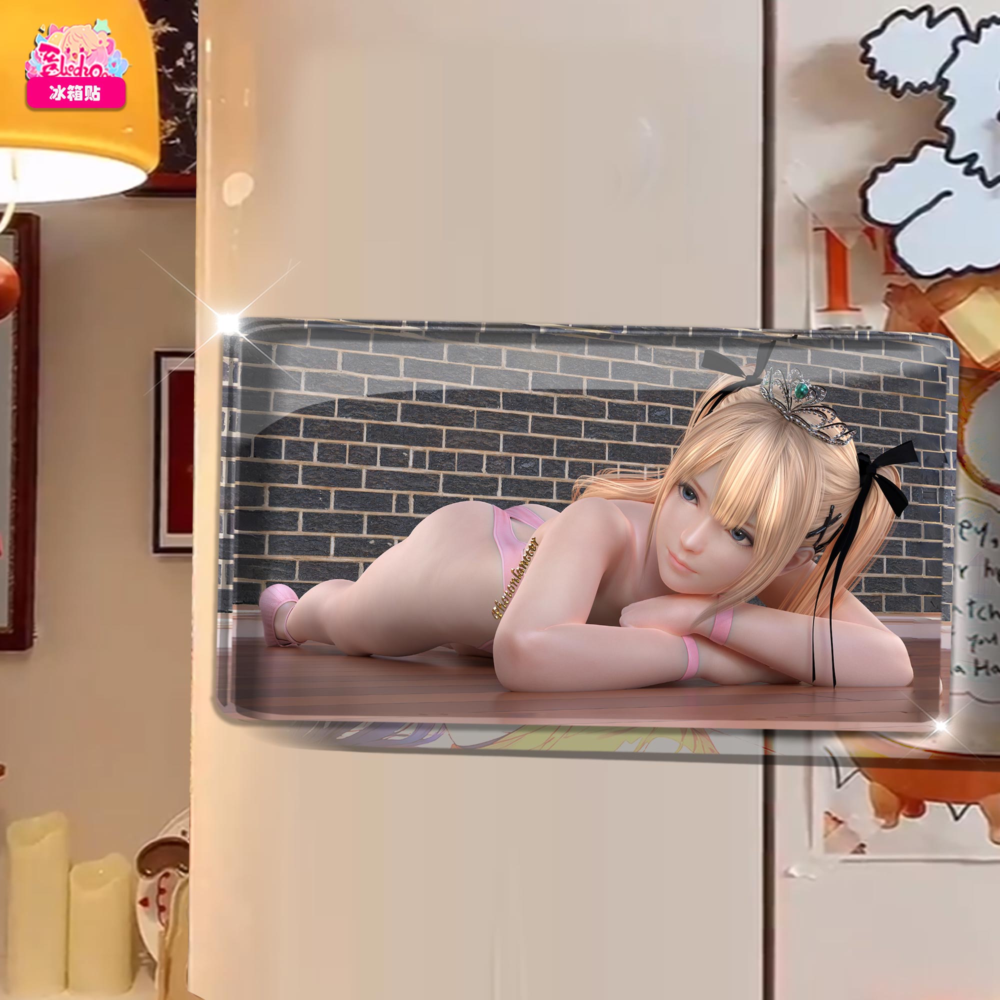 【週邊】阿喵畫社－生死格鬥 國色天香 瑪莉蘿絲 裝飾畫