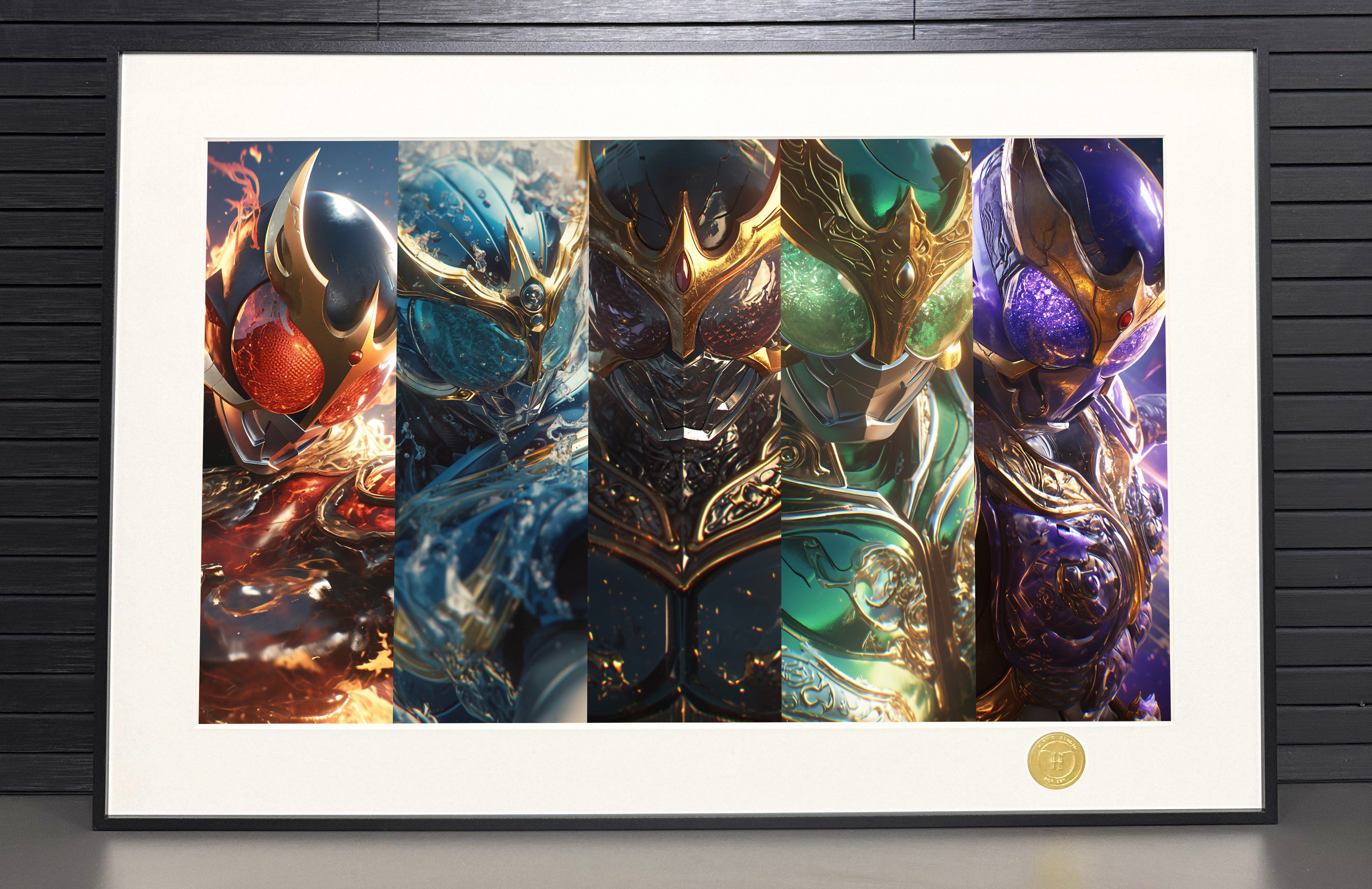 【週邊】H2工作室－假面騎士空我 全能形態 裝飾畫