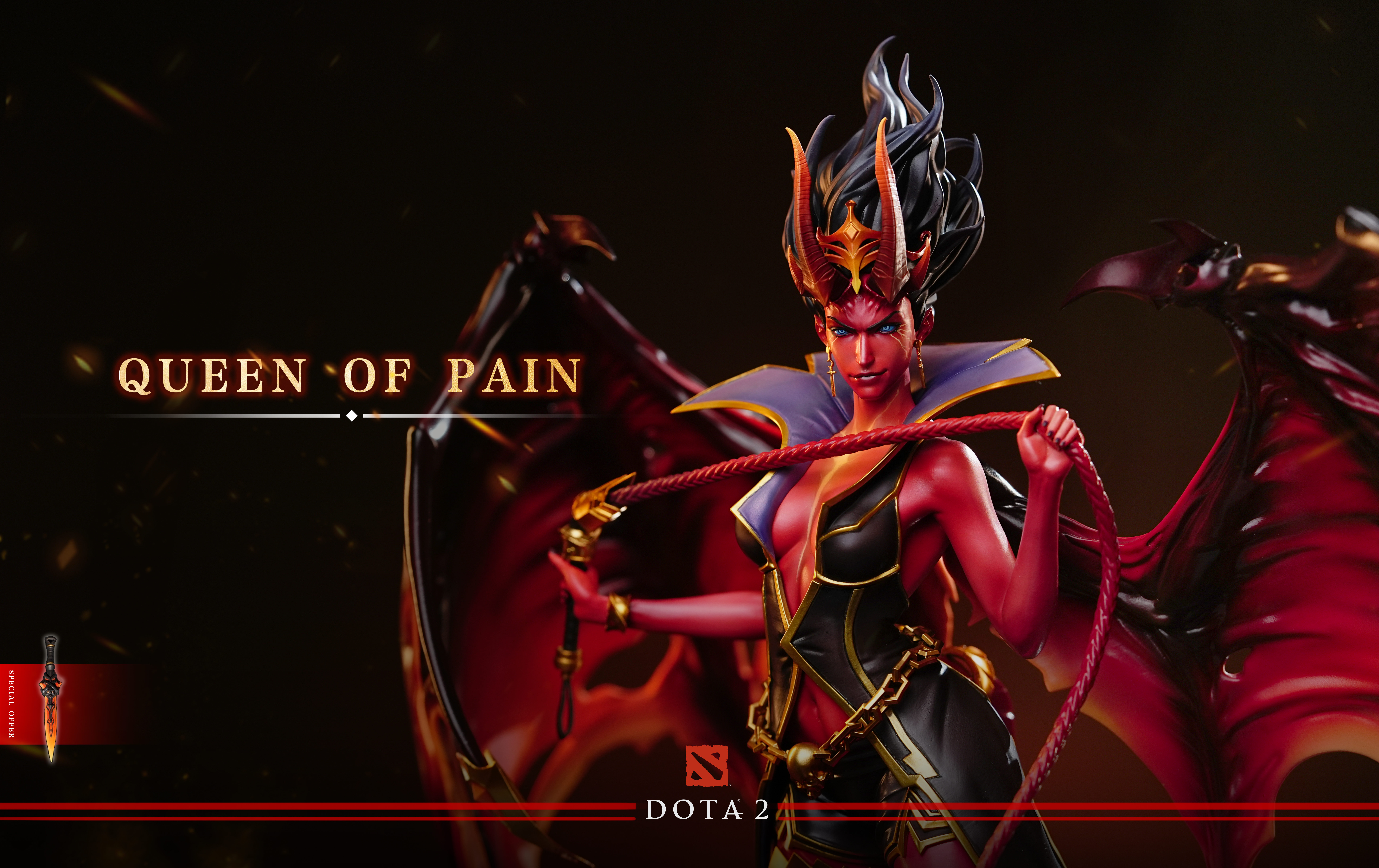 【DOTA2】普羅米修斯-正版授權 DOTA2 痛苦女王 魔廷新尊