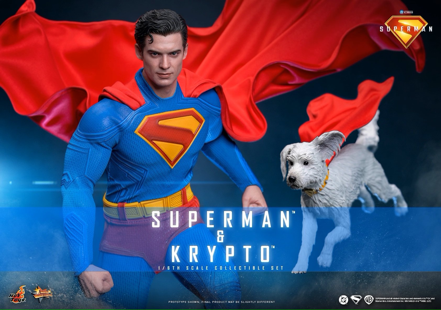 【正版授權】HOTTOYS-MMS812 新版電影 超人 超人&小氪套裝 可動