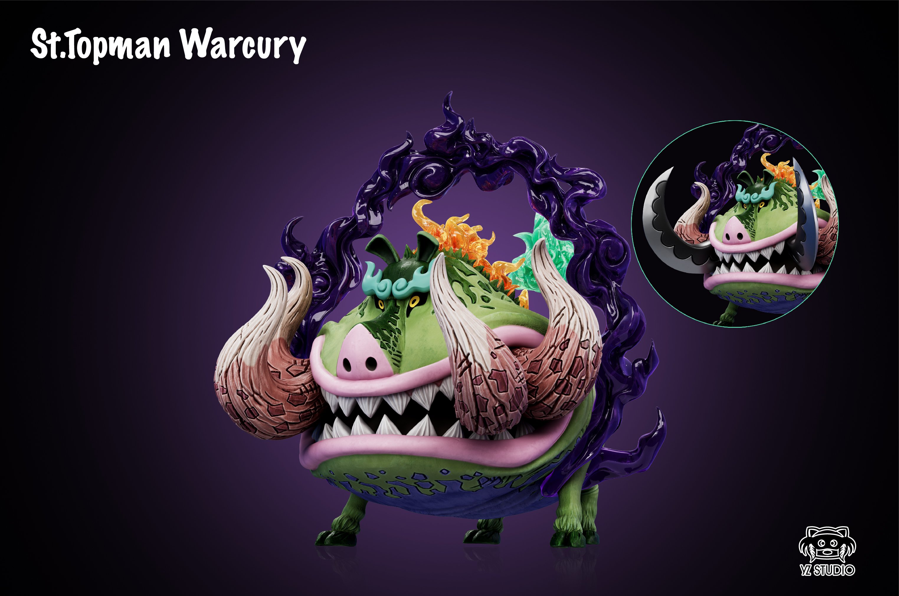 【海賊王】YZ工作室-未來島 蛋尖島 第17彈 封豨 沃丘利聖