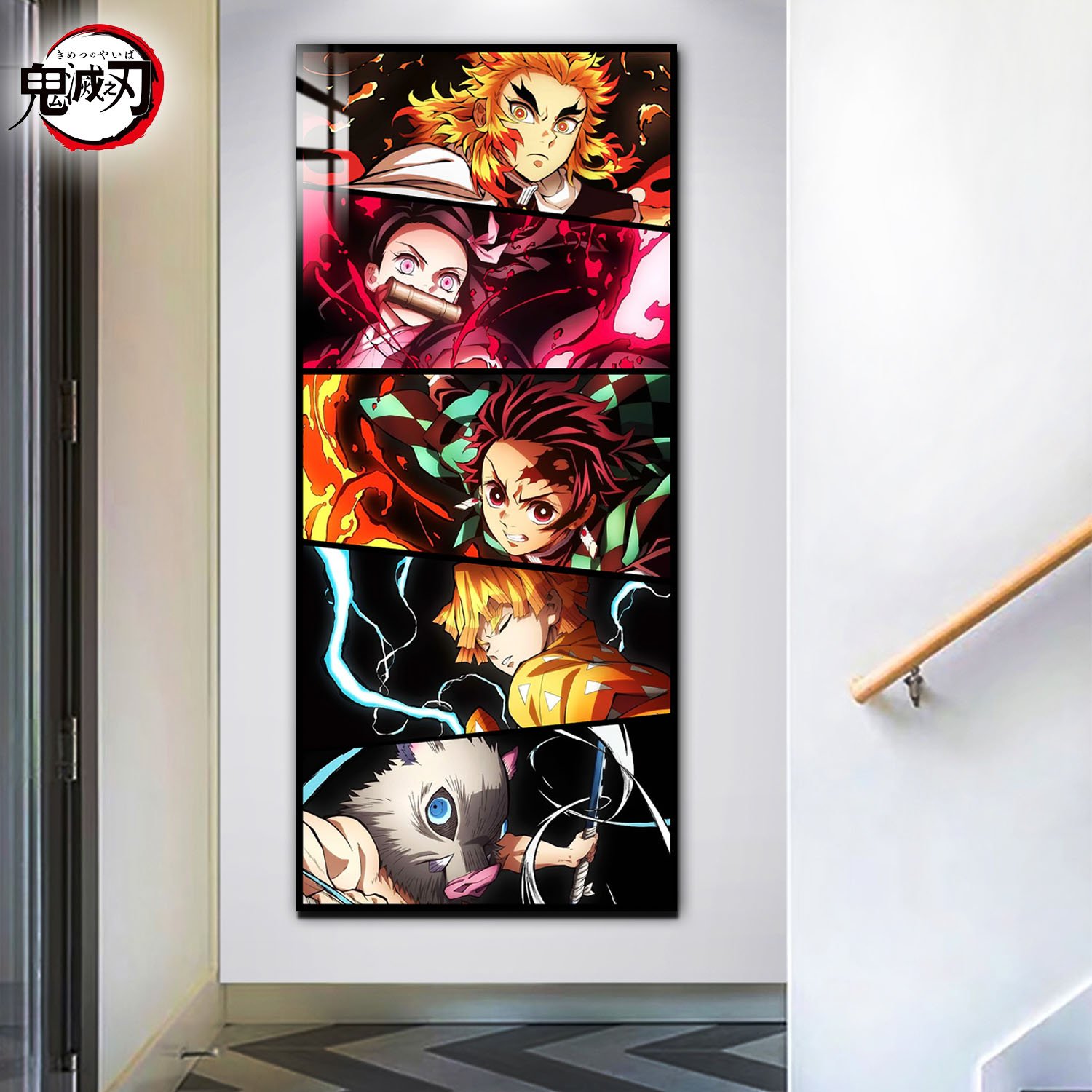 【週邊】阿喵畫社－鬼滅之刃 燈帶畫