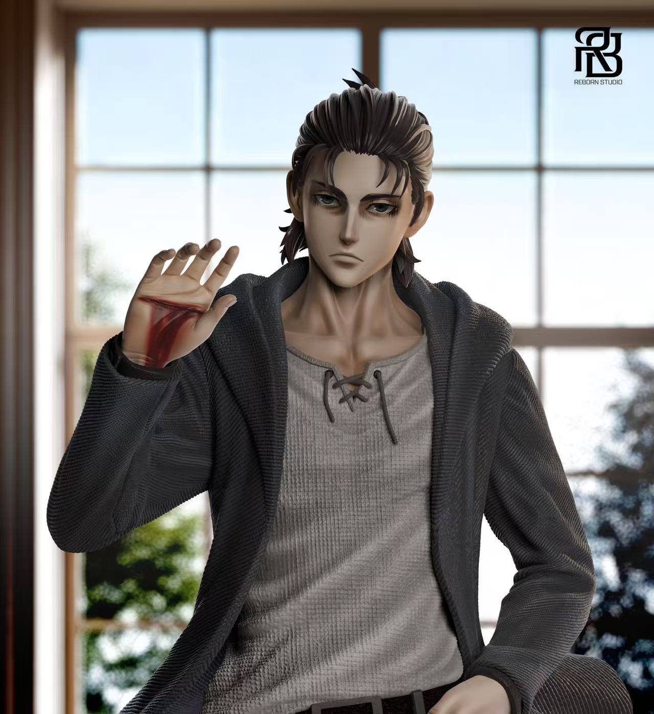 【進擊的巨人】ReBorn Studio-打敏罵笠流血手心艾倫