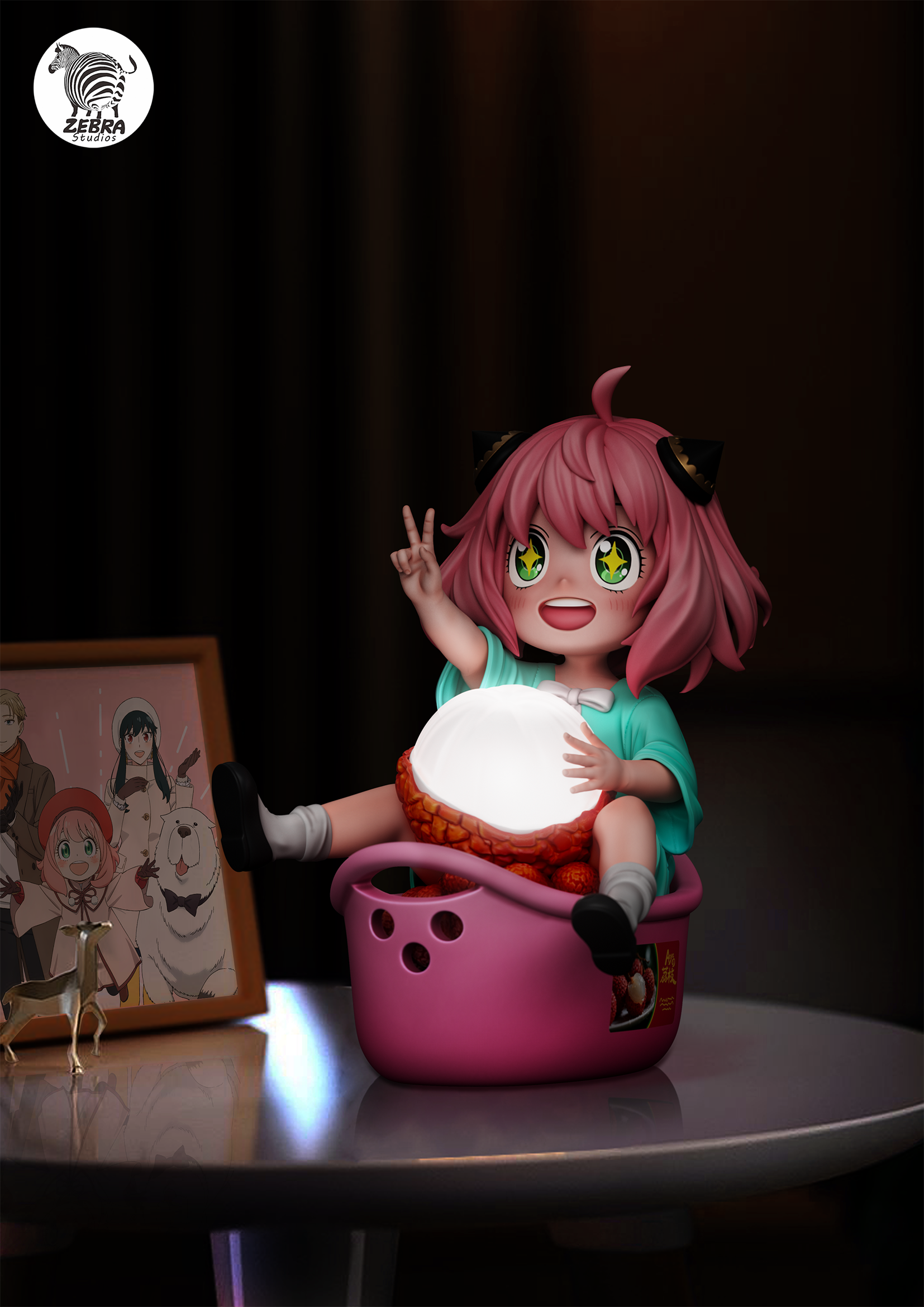 【SPYxFAMILY】斑馬工作室-阿尼亞的荔枝