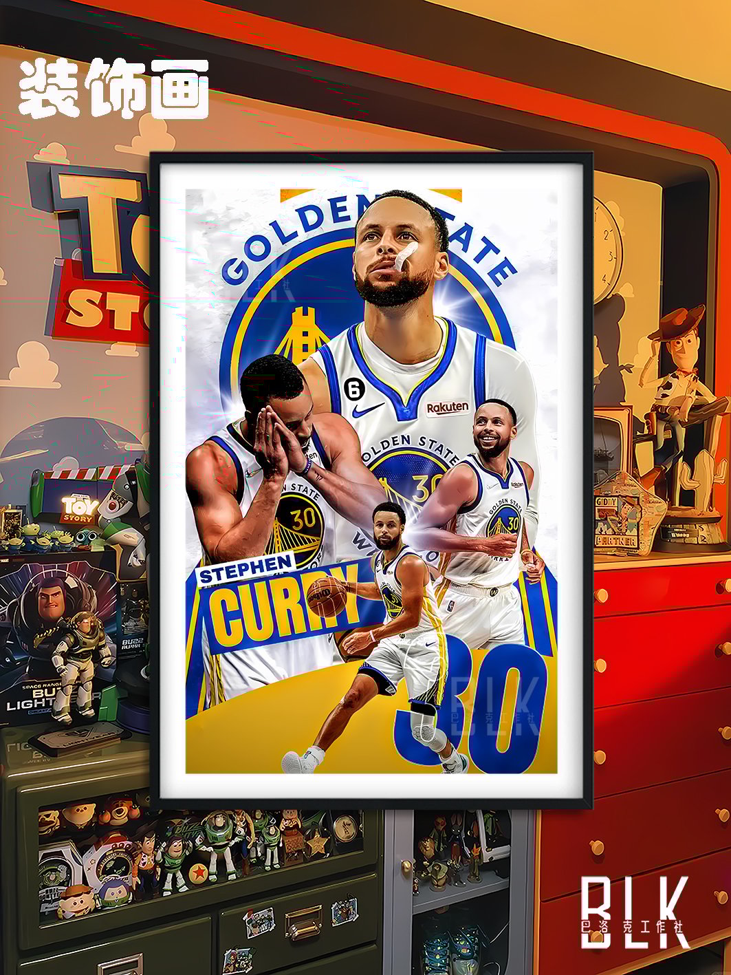 【週邊】巴洛克－庫里 裝飾畫 & 冰箱貼