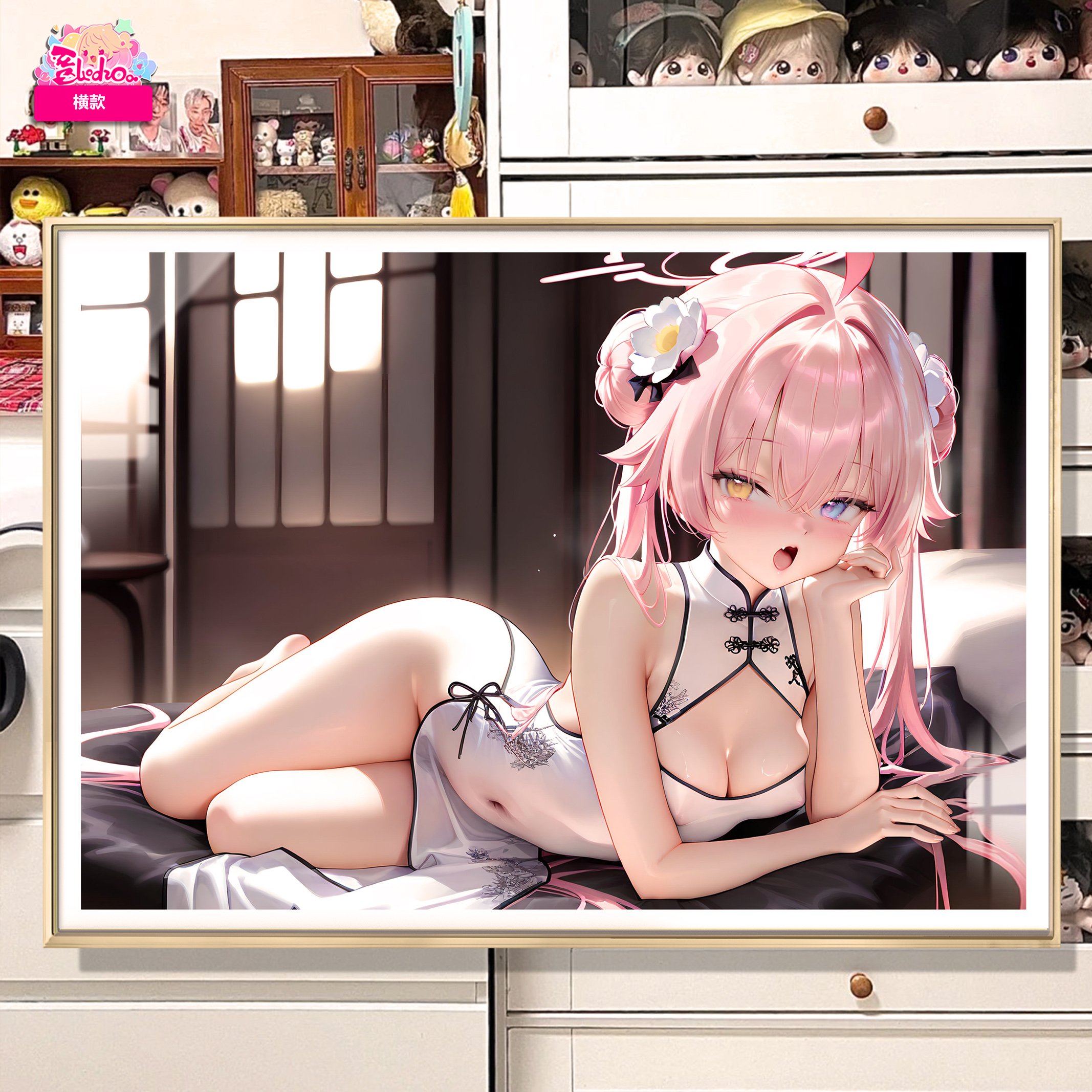 【週邊】阿喵畫社-旗袍 星野