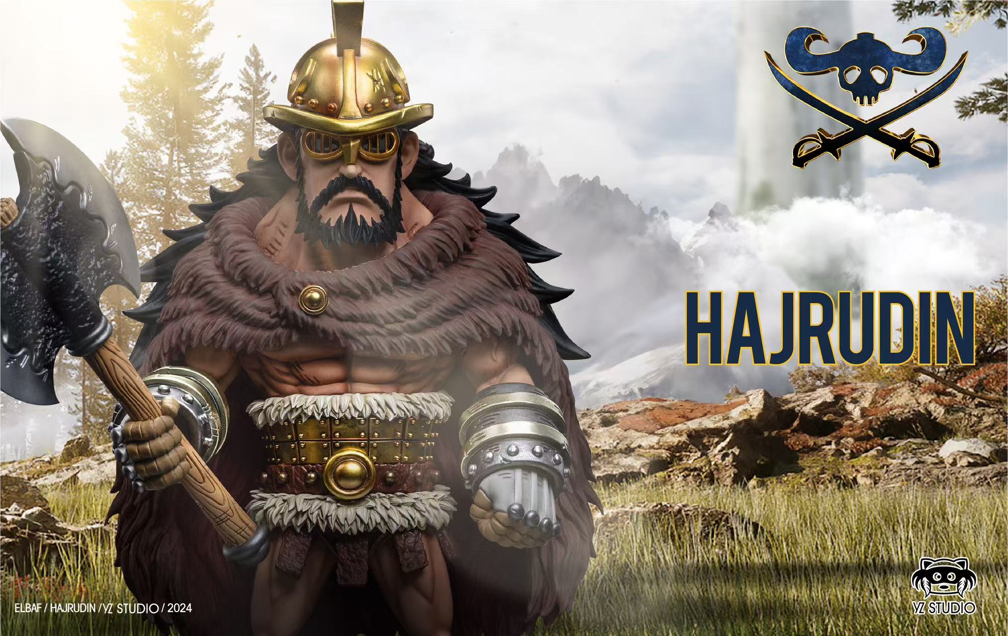 【海賊王】YZ工作室-巨兵海賊團 第九彈 新巨兵海賊團船長 海爾丁