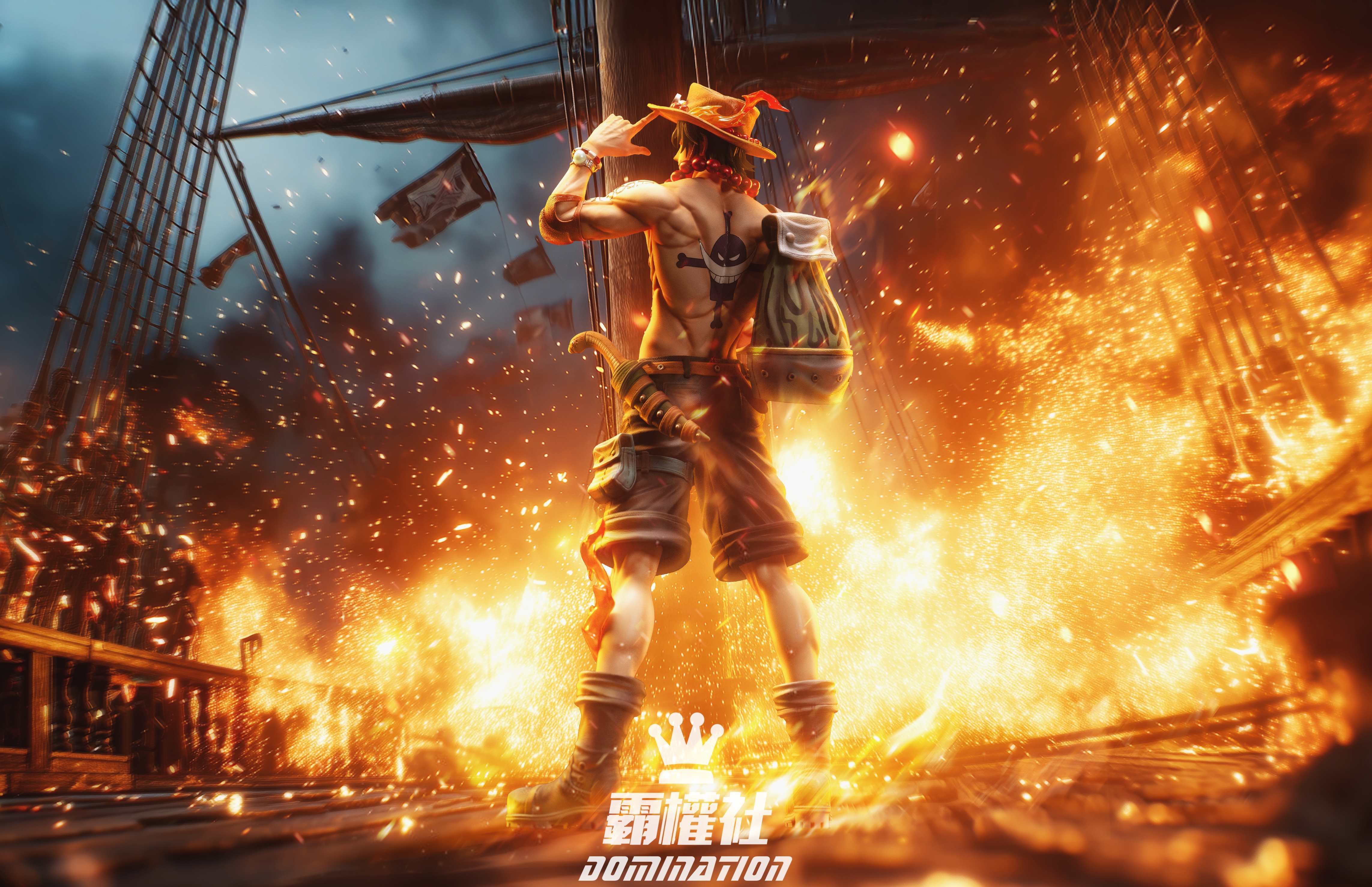 【海賊王】霸權社-白鬍子海賊團系列 波特卡斯·D·艾斯