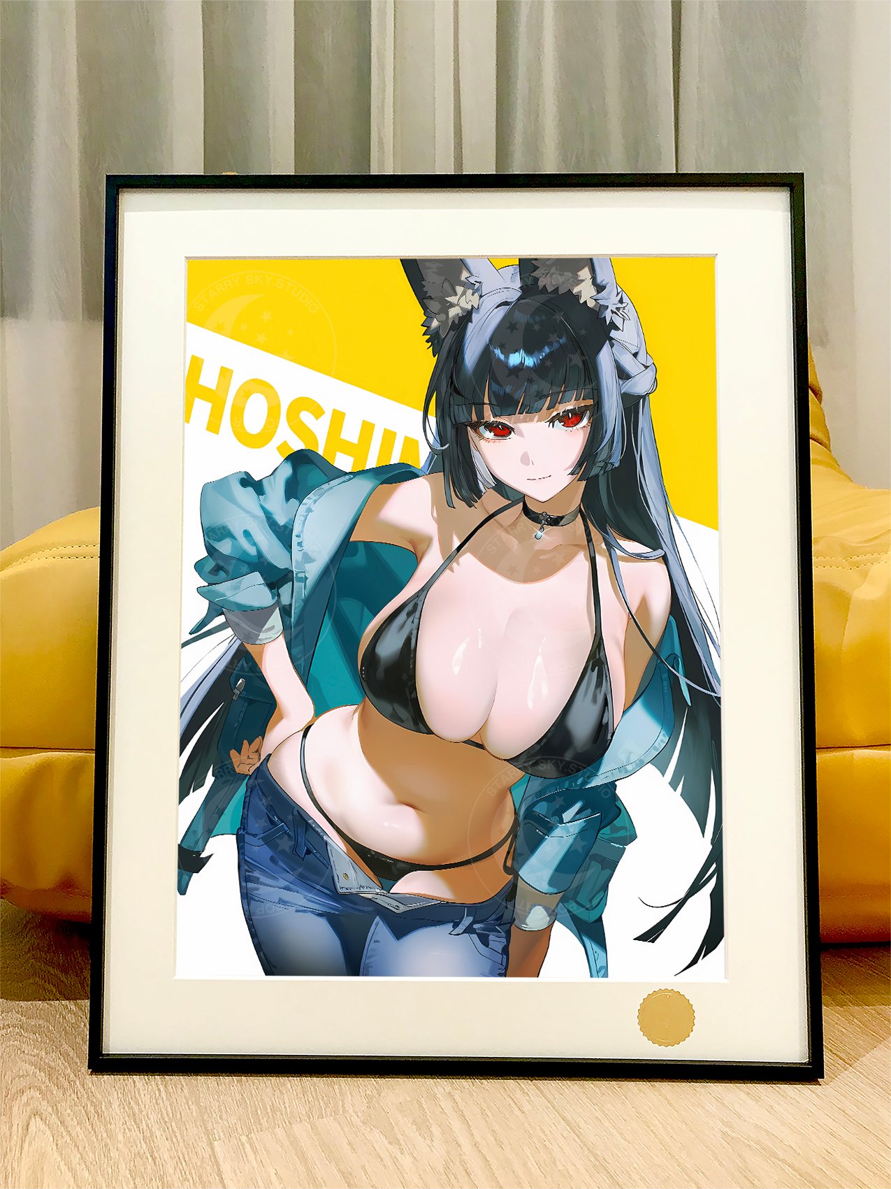 【週邊】星空工作室-星見雅 絕區零Hoshimi Miyabi遊戲雅小姐動畫二次元裝飾畫