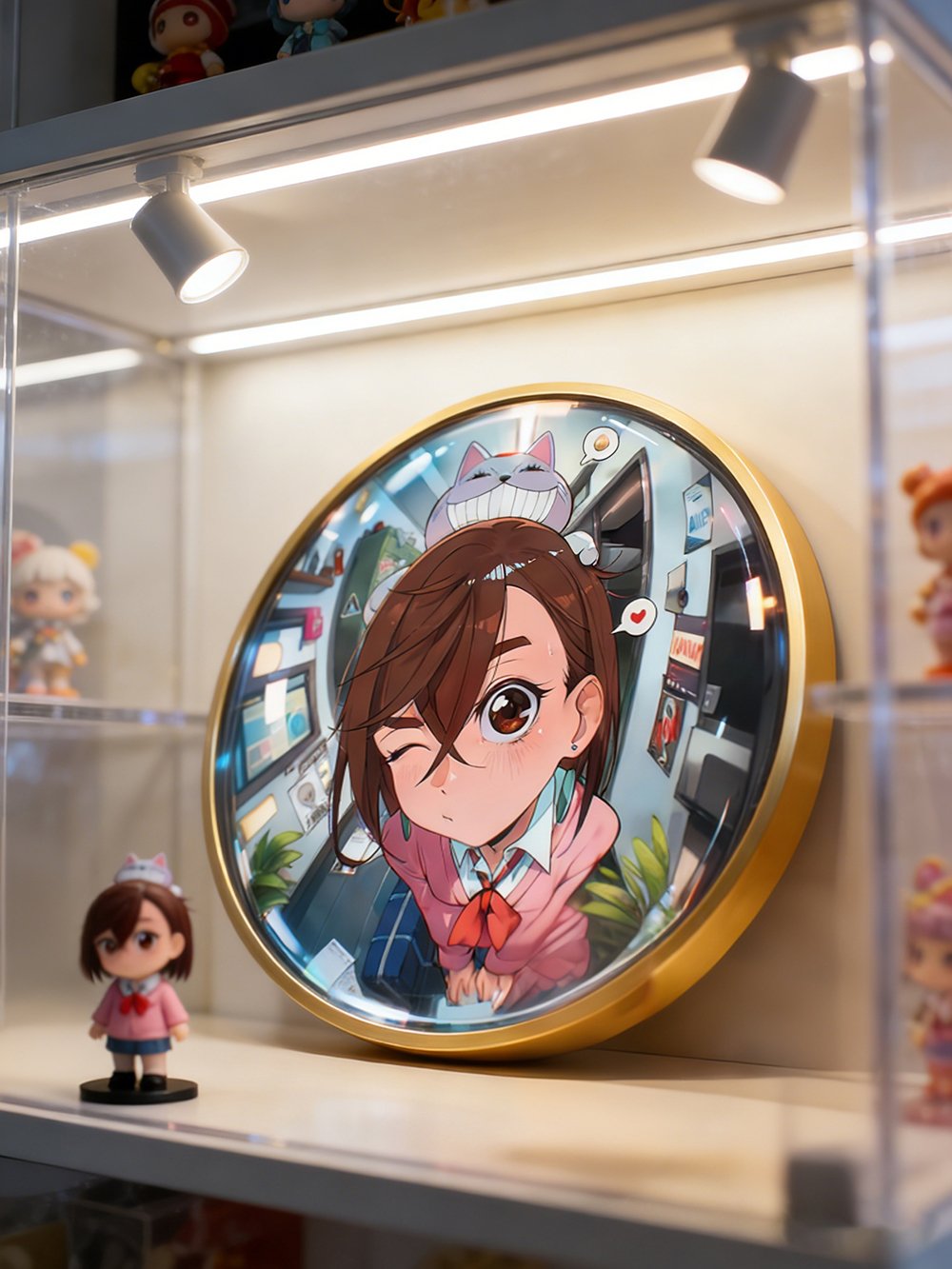 【週邊】千鳥社－膽大黨 綾瀨桃的敲門日常 裝飾畫