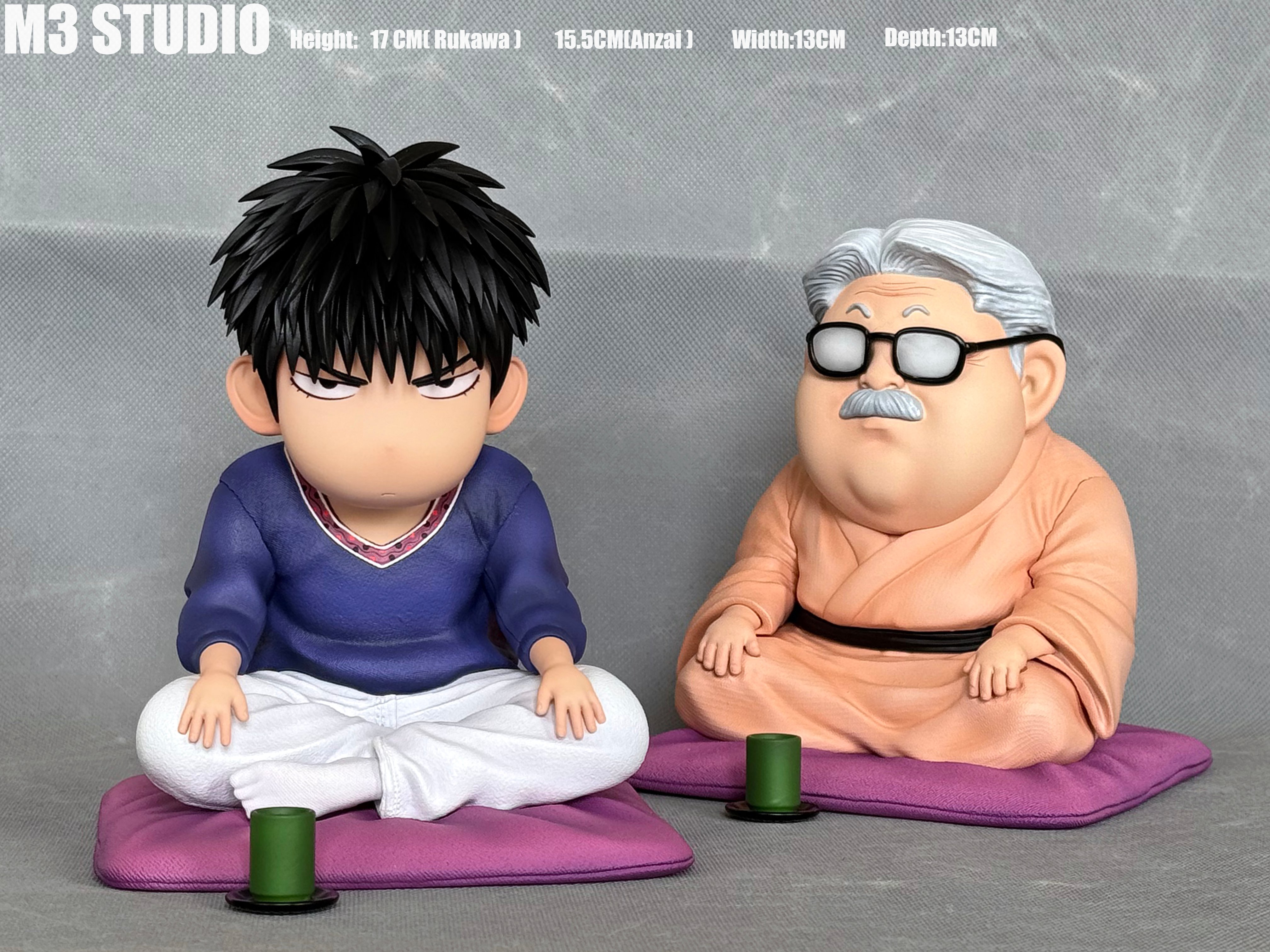 【灌籃高手】M3工作室-Q版 日本第一的高中生 流川楓 安西教練