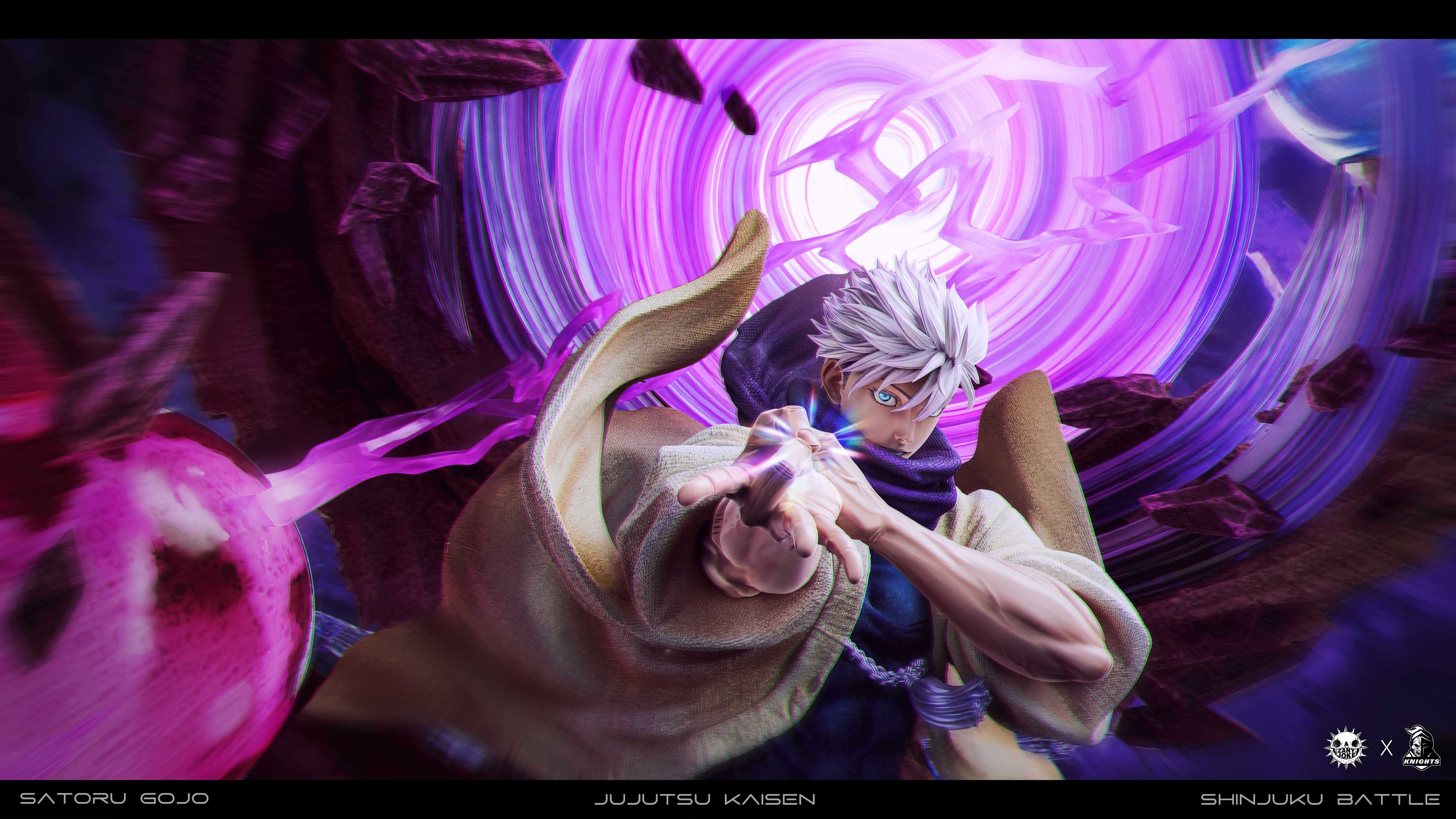 【咒術迴戰】ZanyJoke x 騎士聯盟-終極對決系列 200% 虛式茈 五條悟