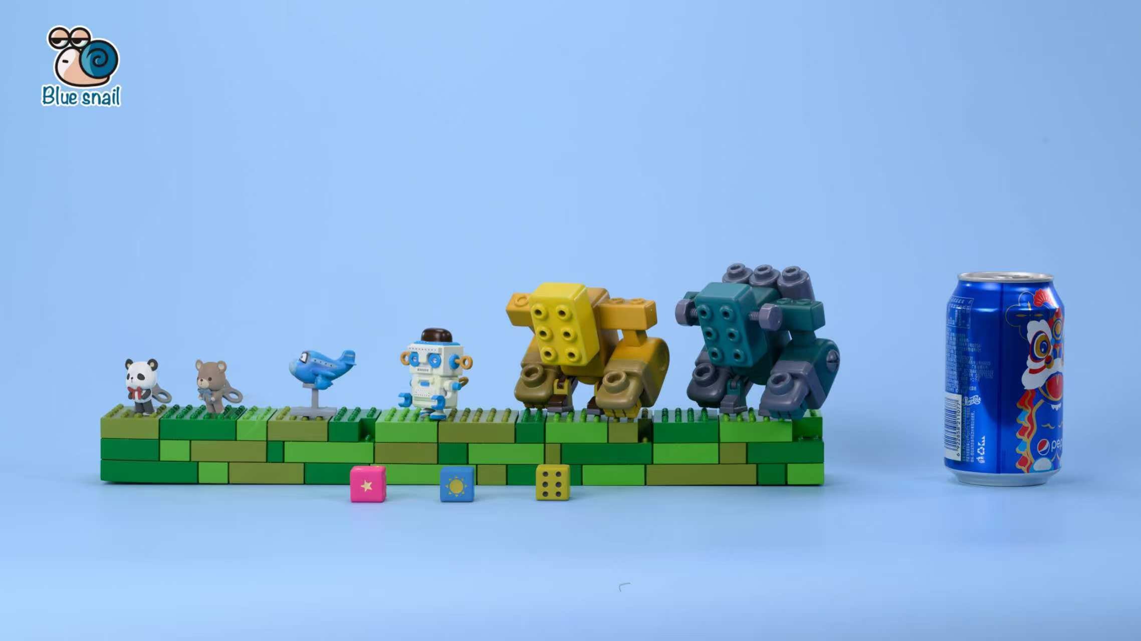 【楓之谷】藍蝸牛工作室(Blue Snail)-冒險島比例世界系列 第二十彈 玩具城（二）