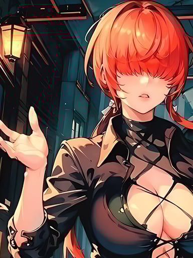 【週邊】巴洛克－拳皇 Shermie 裝飾畫＆冰箱貼