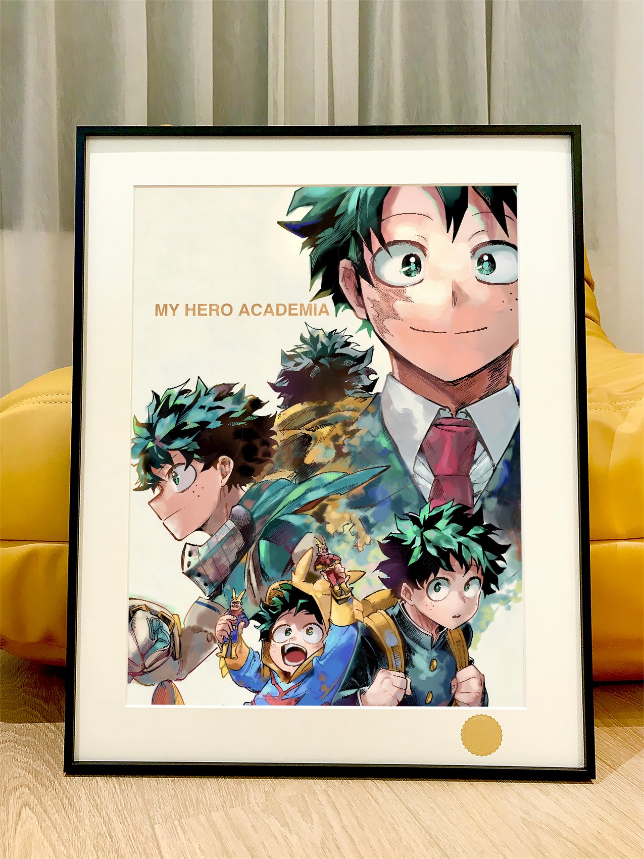 【週邊】星空工作室－我的英雄學院 綠谷出久 裝飾畫