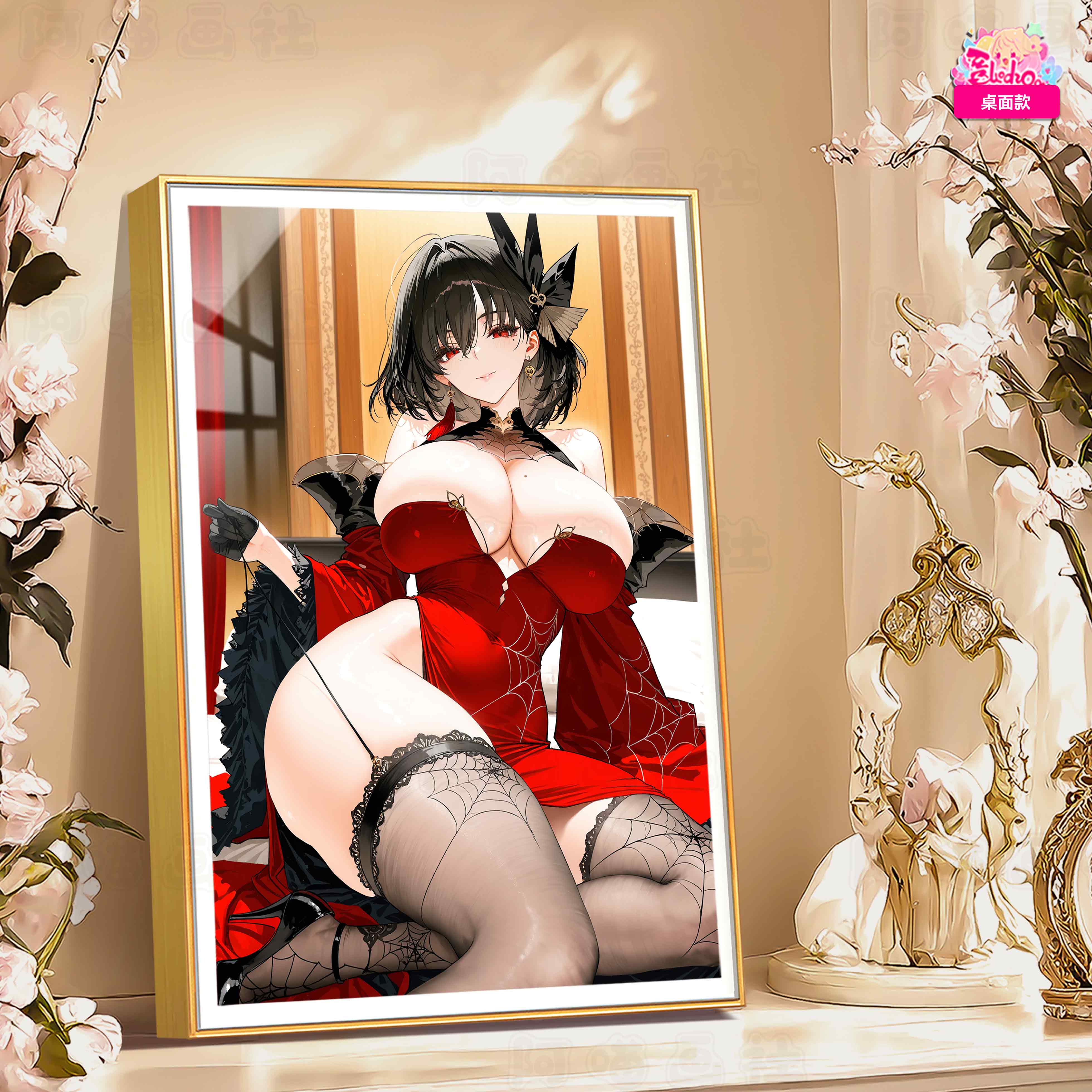 【週邊】阿喵畫社-晚宴 旗袍建武