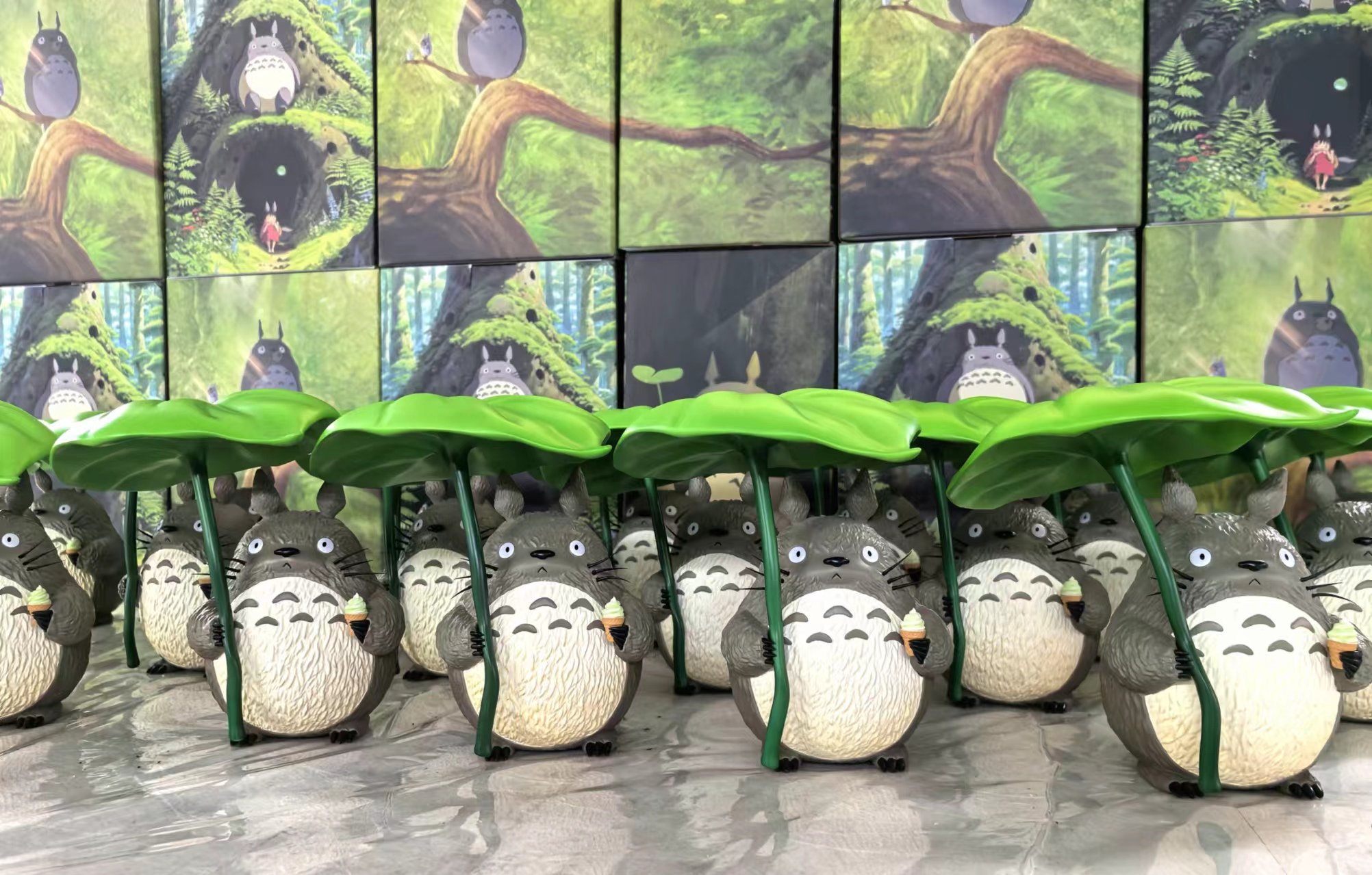 【補款專用】物語工作室-宮崎駿小物系列 01 荷葉龍貓