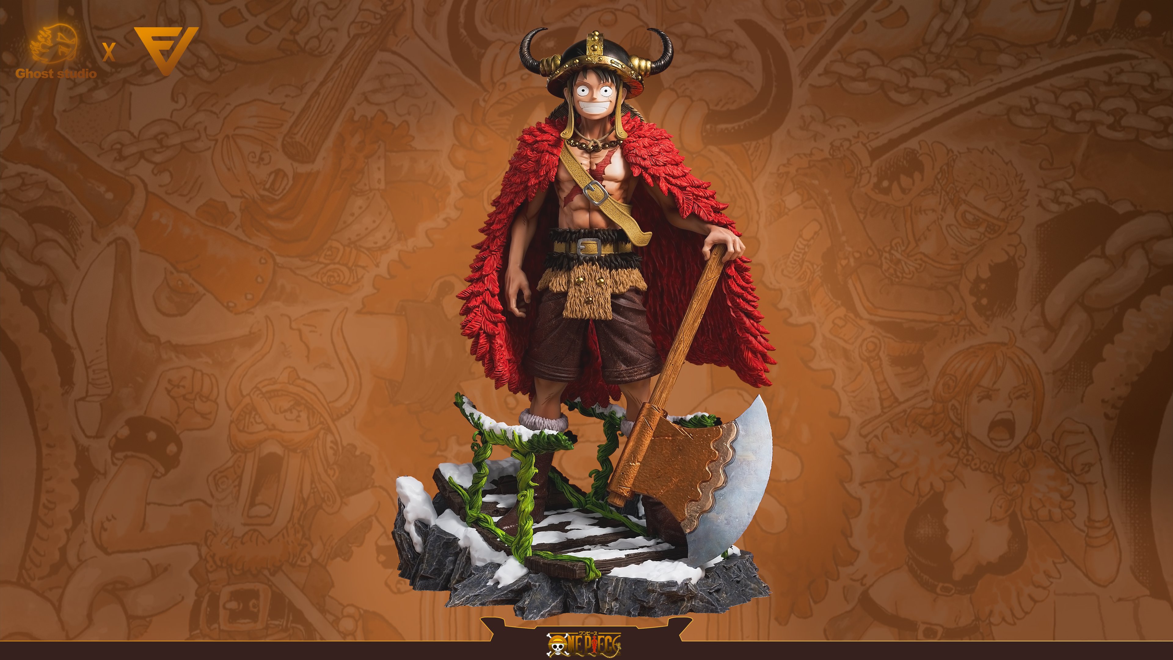 【海賊王】Ghost x EVE-巨人國魯夫