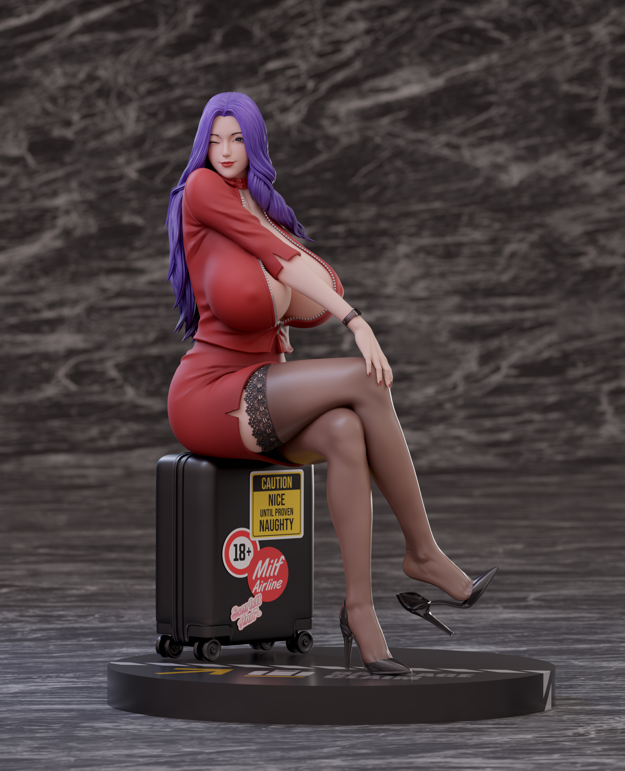 【原畫授權】 SODA Studio-Milf航空公司 Clara 克拉拉