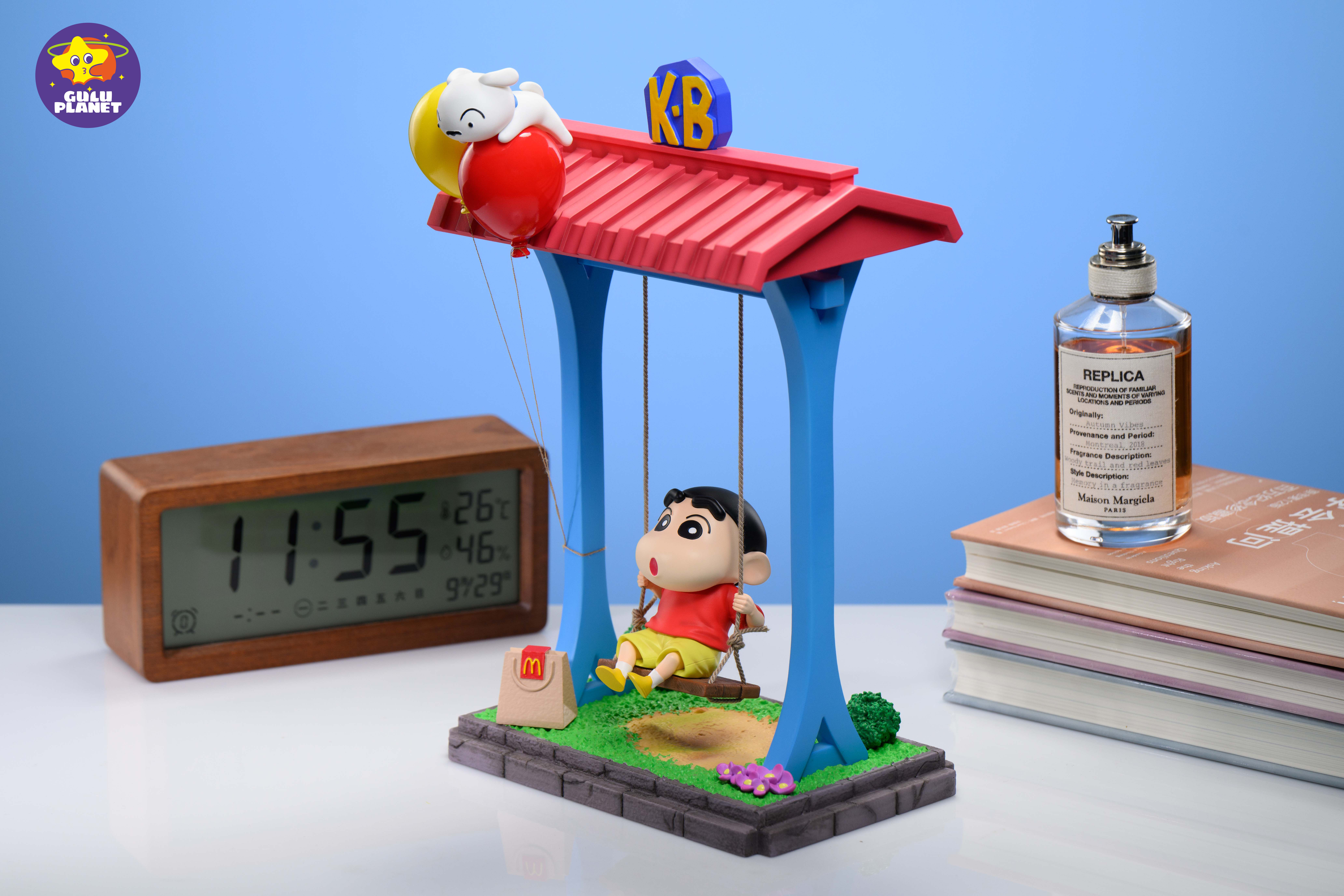 【蠟筆小新】GuluPlanet-鞦韆小新