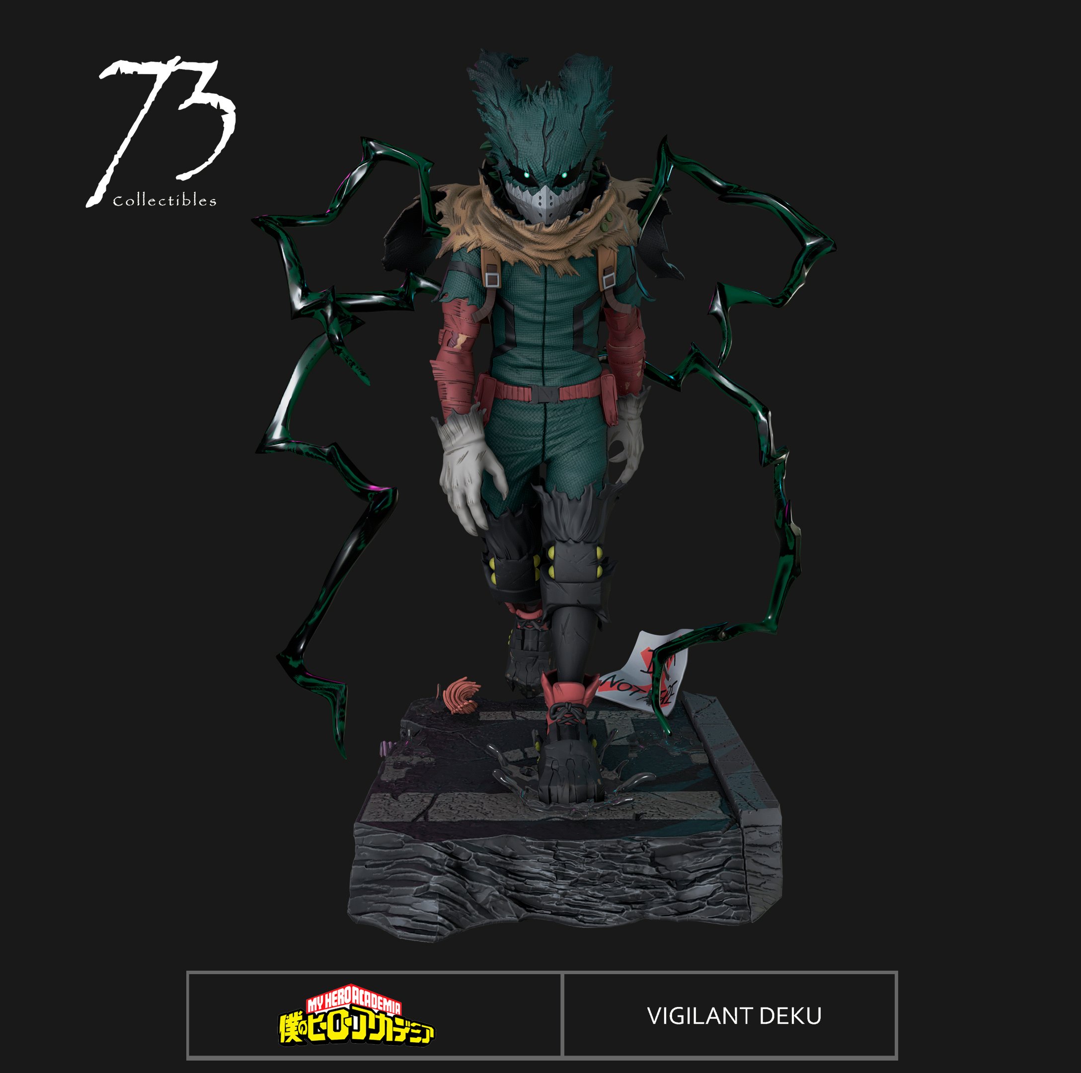 【我的英雄學院】73 Collectibles-Deku Vigilante 綠谷出久