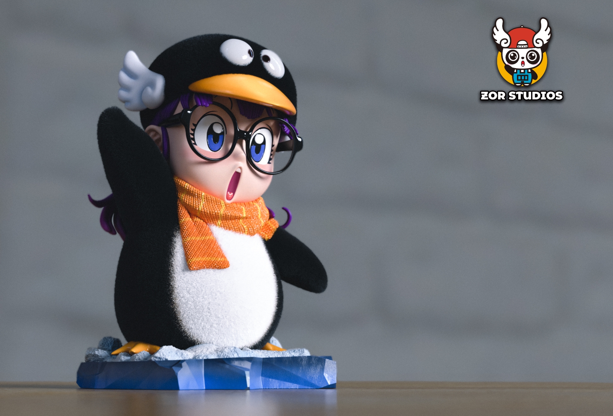 【阿拉蕾】ZOR-Studios-植絨系列 企鵝阿拉蕾