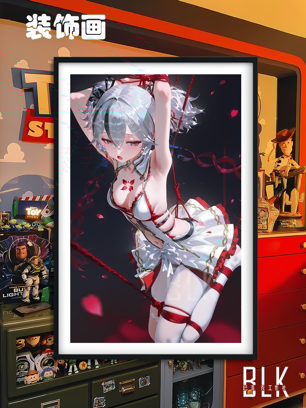 【週邊】巴洛克-鳴潮 椿 裝飾畫&冰箱貼 【週邊】巴洛克-鳴潮 椿 裝飾畫&冰箱貼