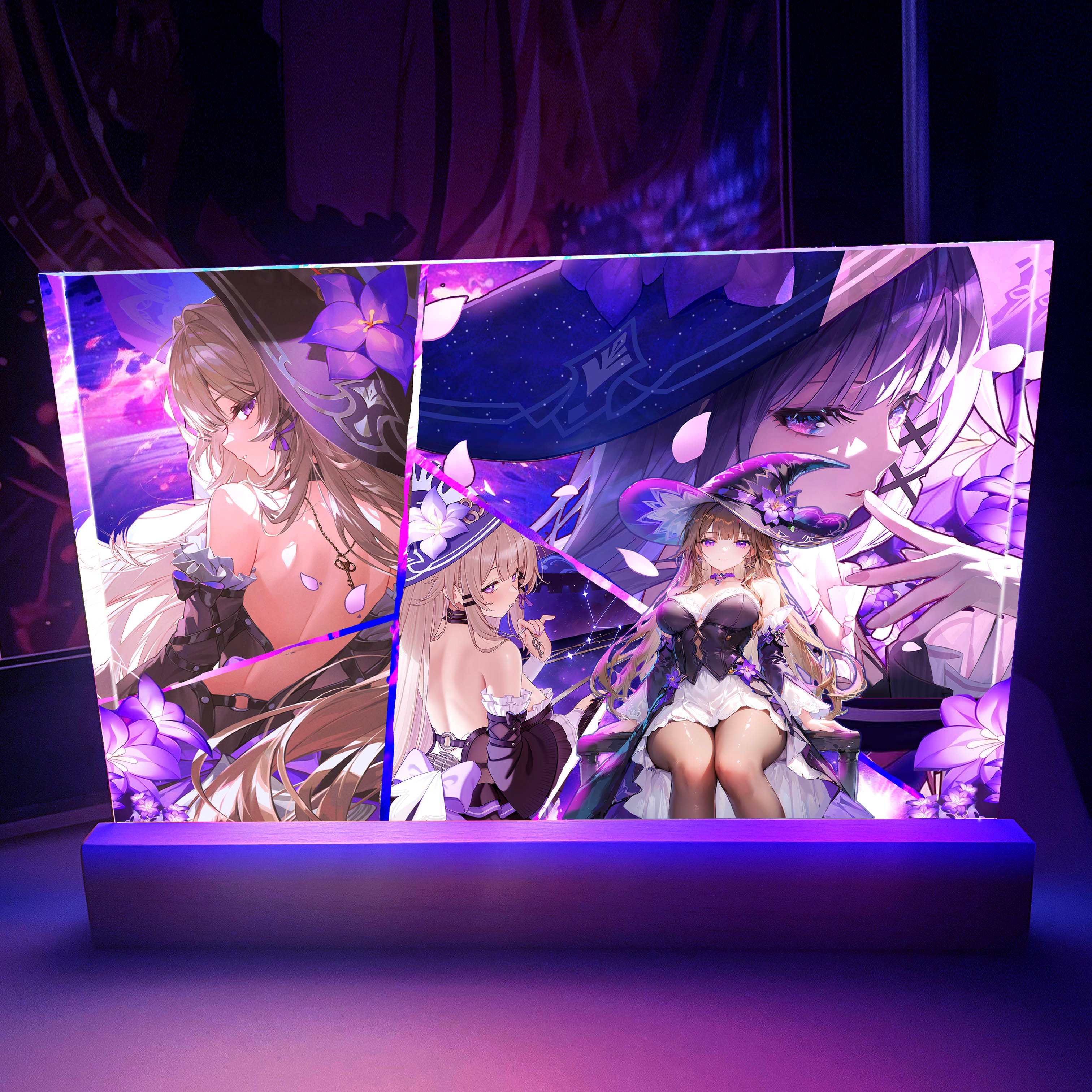 【週邊】阿喵畫社-破碎虛空 大黑塔發光透明卡磚